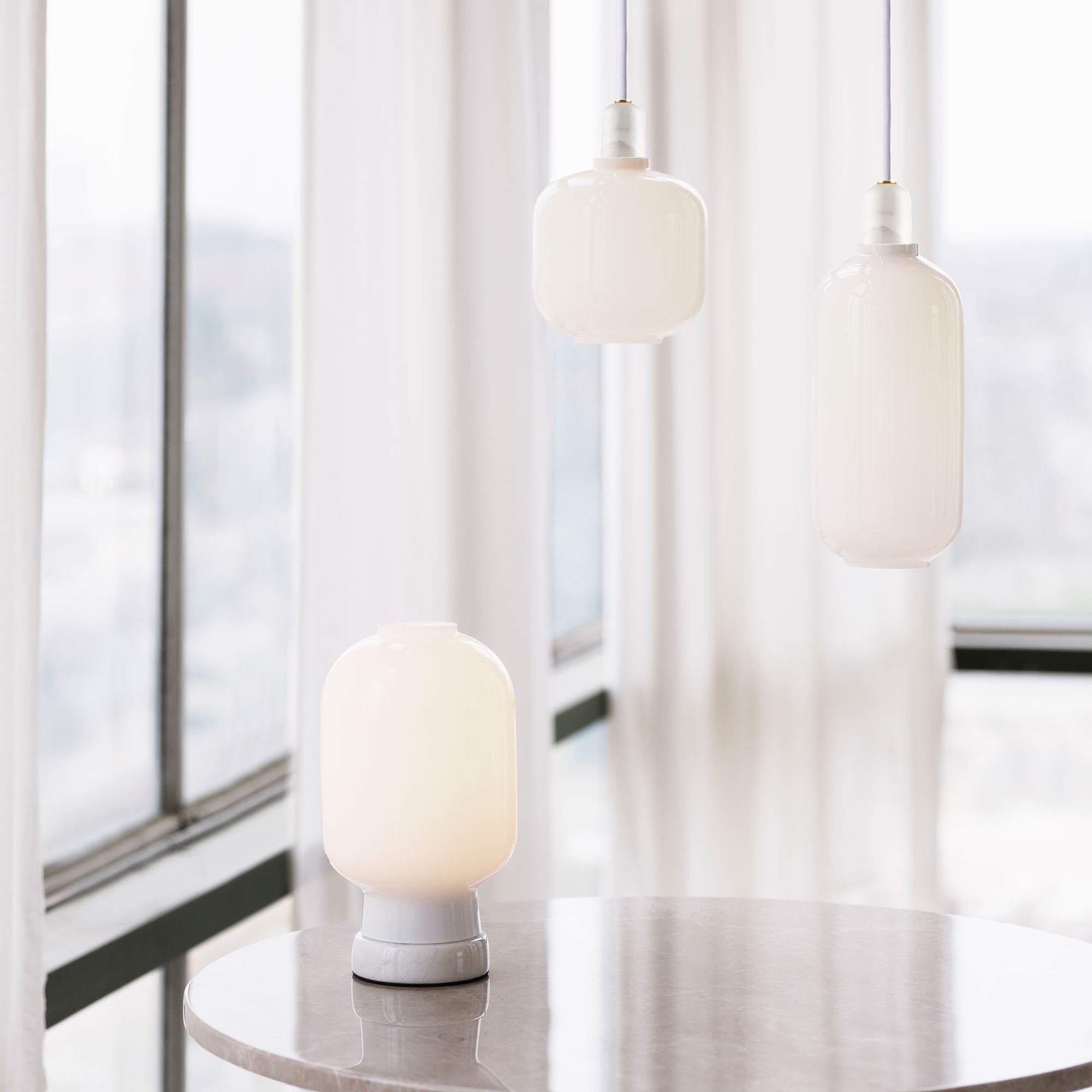 Modern Amp Pendant Lamp - Industrial Style Hanging Light Fixture for Kitchen Island, Dining Room & Bedroom Decor