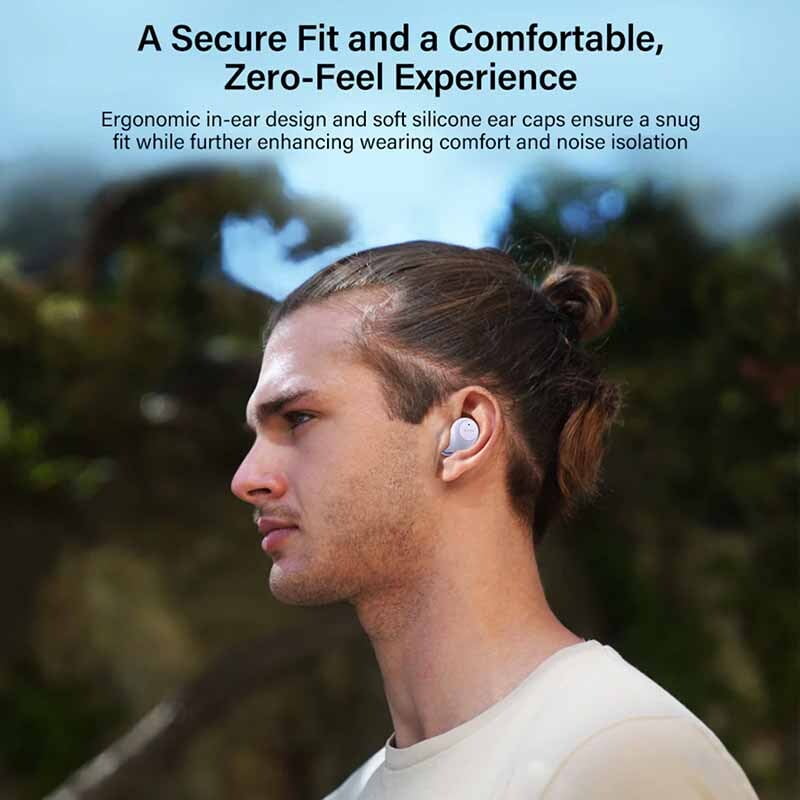 Nokia E3100 Plus Wireless Bluetooth Earphones - Noise Cancelling, 30H Playtime, IPX4 Waterproof - Perfect for Gym, Running & Travel