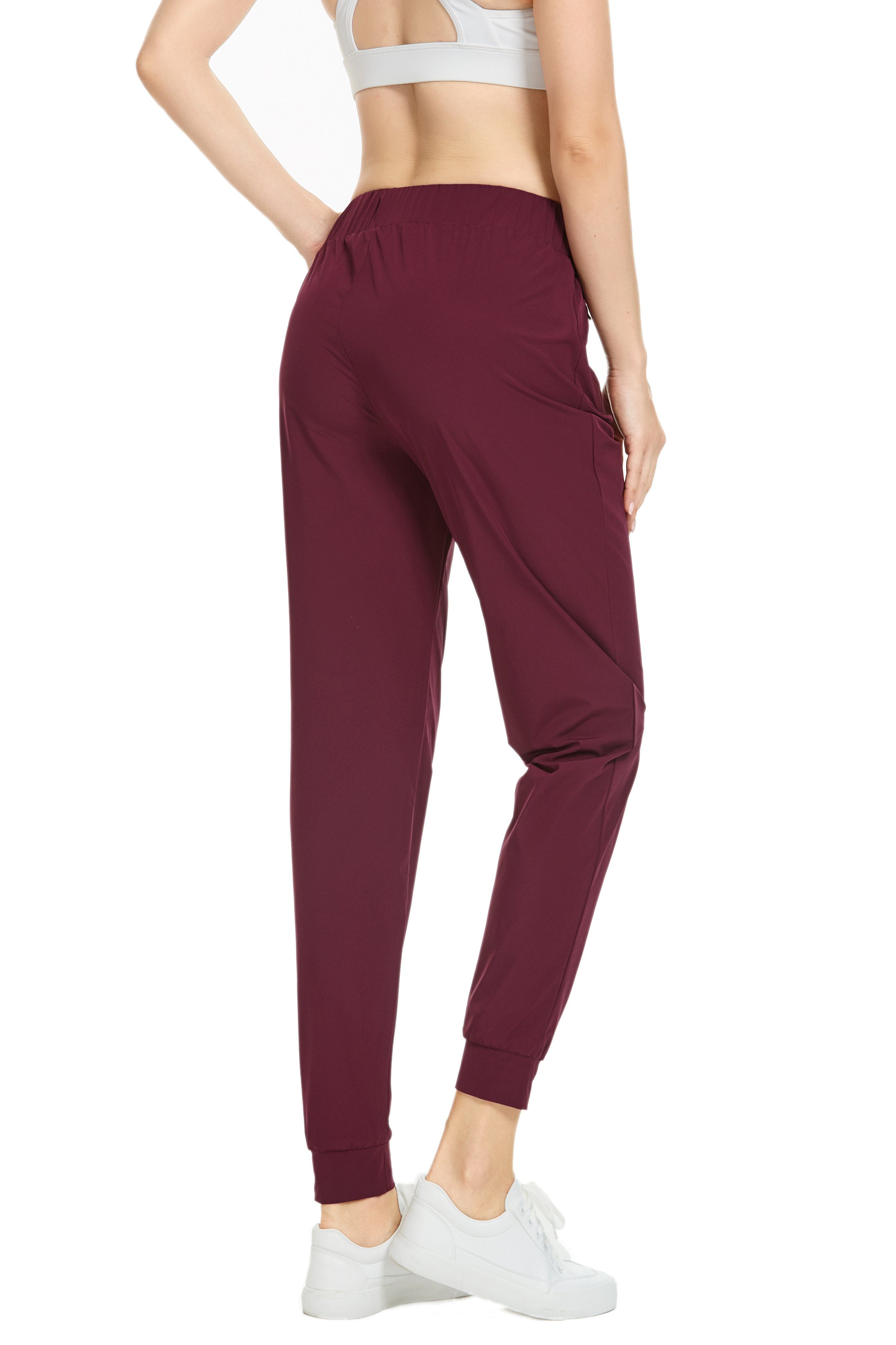 Comfortable Rib Cuff Sweatpants for Men & Women - Soft Jogger Pants with Elastic Waist - Perfect for Gym, Yoga, Running, and Lounge Wear