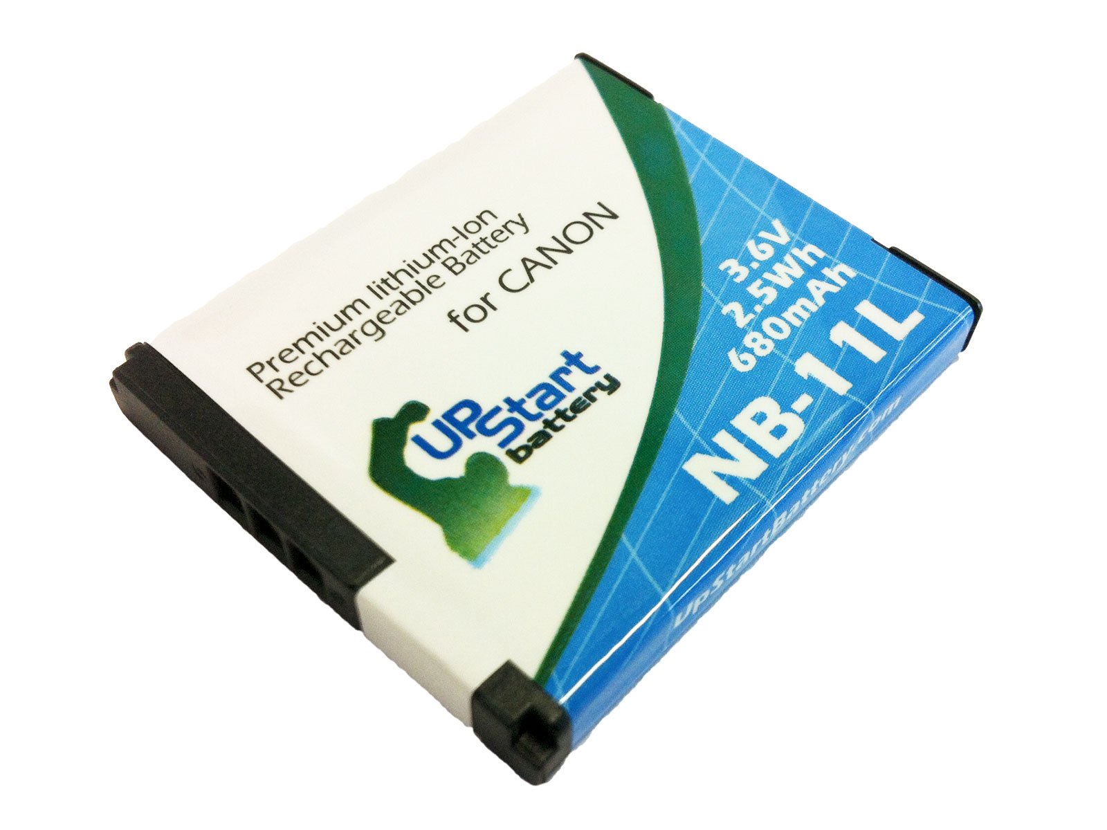 2 Pack Replacement Battery for Canon NB-11L with Charger & Car/EU Adapters - 680mAh 3.6V Li-ion Compatible with Canon Digital Cameras - Perfect for Travel Photography and Backup Power