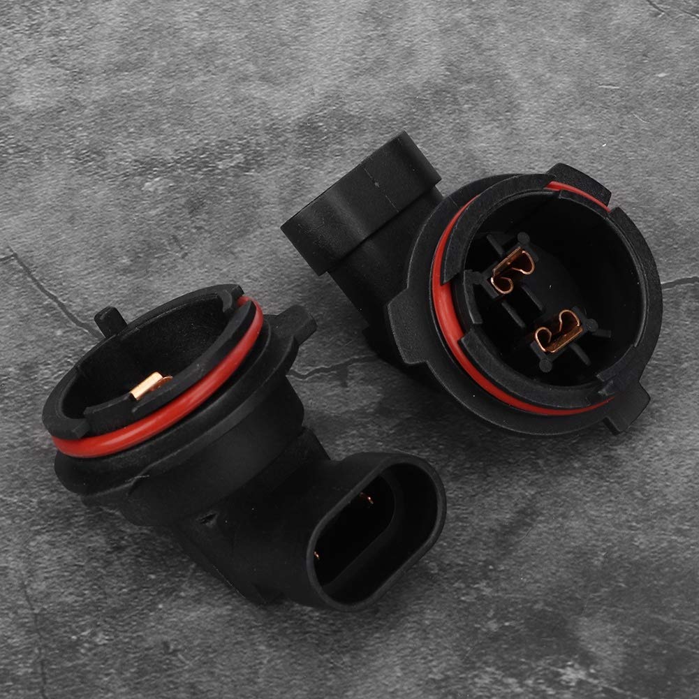 2Pcs H7 Lamp Holder Base Socket for Astra - Compatible with Part Numbers 1226084 & 9118046 - Perfect for Headlight Replacement and DIY Car Repair