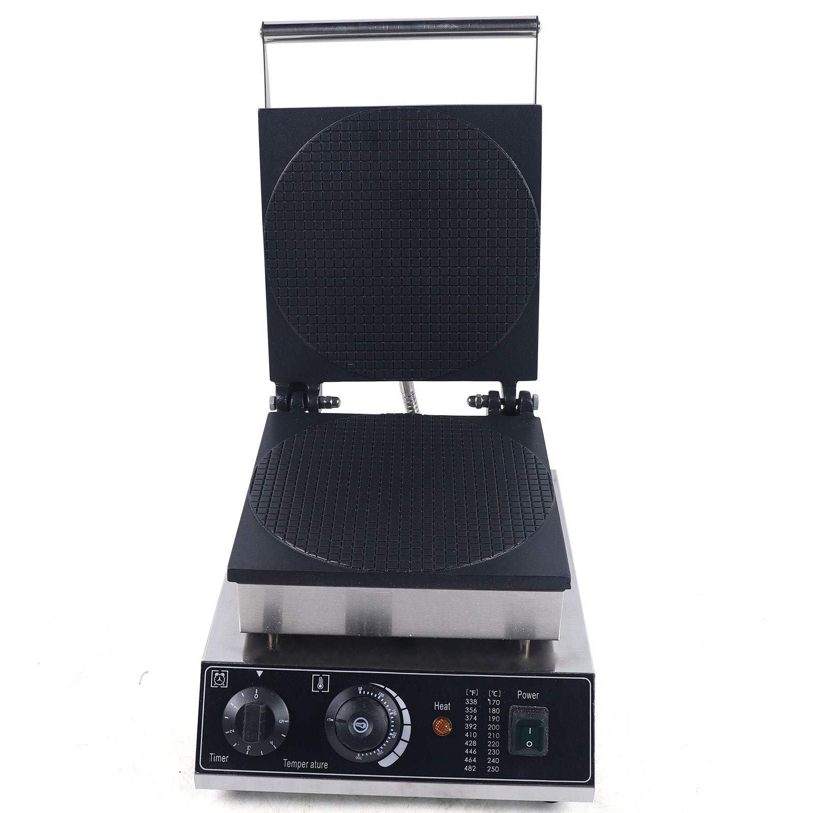 **1500W Electric Waffle Maker with Non-Stick Plates - Detachable & Cool Touch Handle - Perfect for Breakfast, Brunch & Family Gatherings**