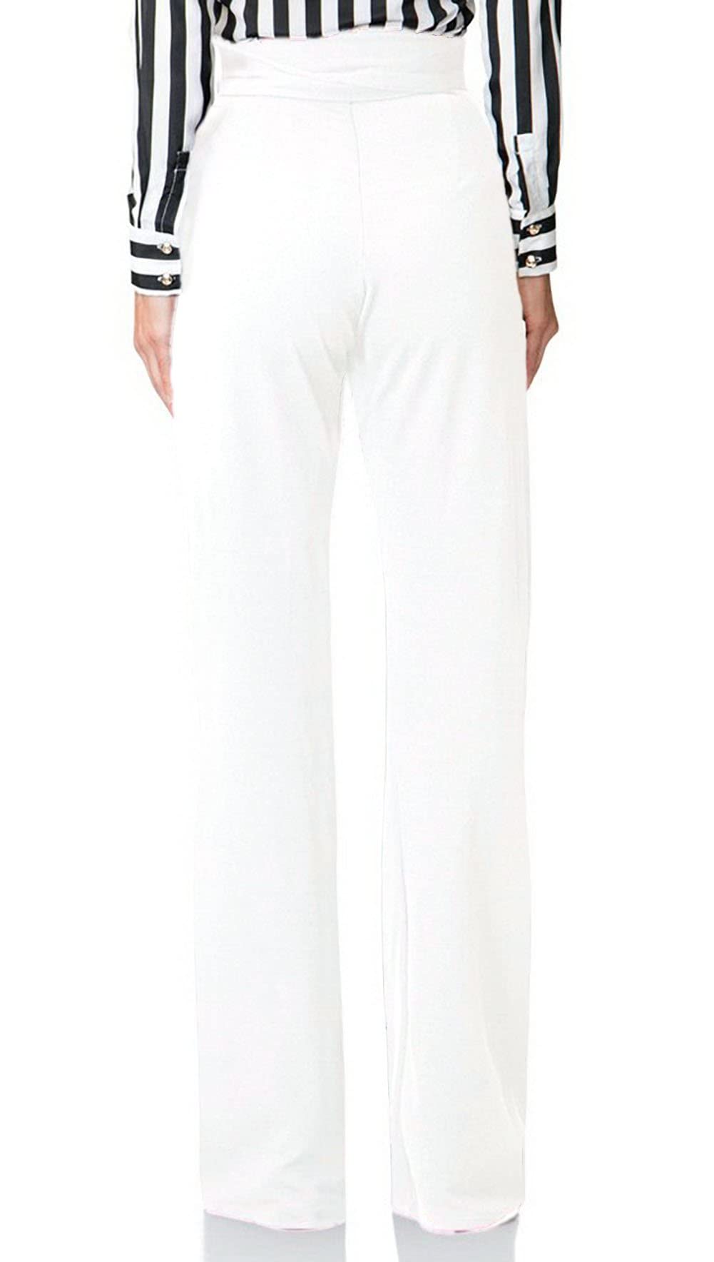 Lucuna Women's High Waisted Wide Leg Dress Pants - Professional Office Work Pants & Business Casual Trousers for Women | Perfect for Office Wear, Business Meetings & Formal Occasions