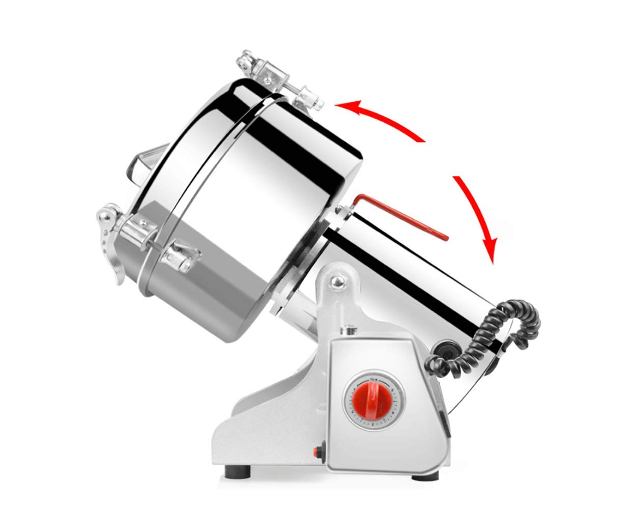500g Electric Grain Grinder Mill for Cereal, Spice, Herb - Superfine Powder Machine 110V/220V - Perfect for Home Kitchen, Coffee, Baking & DIY Spice Blends