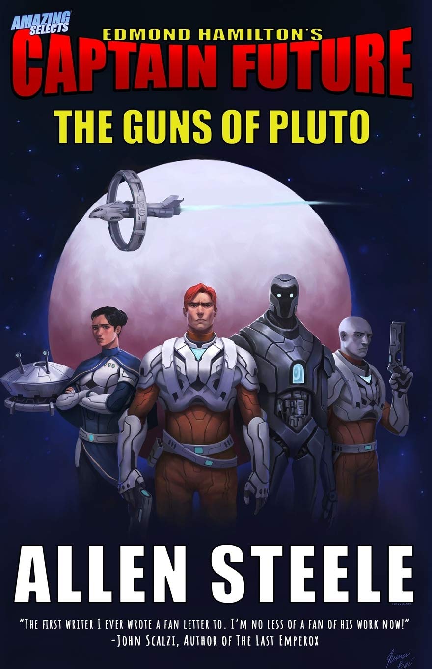 Captain Future: The Guns of Pluto - Sci-Fi Adventure Novel for Space Enthusiasts | Perfect for Sci-Fi Book Clubs & Space Opera Fans