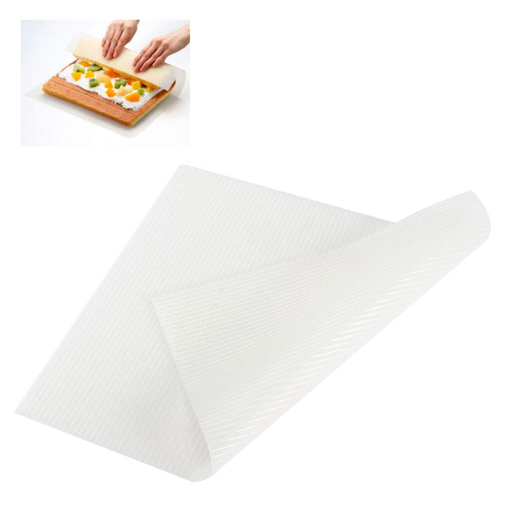 Premium Non-Stick Silicone Sushi Rolling Mat - DIY Kitchen Sushi Maker, Cake Roller & Omelet Mold - Perfect for Homemade Sushi, Desserts & Breakfast - Ideal for Home Chefs & Japanese Cuisine Lovers
