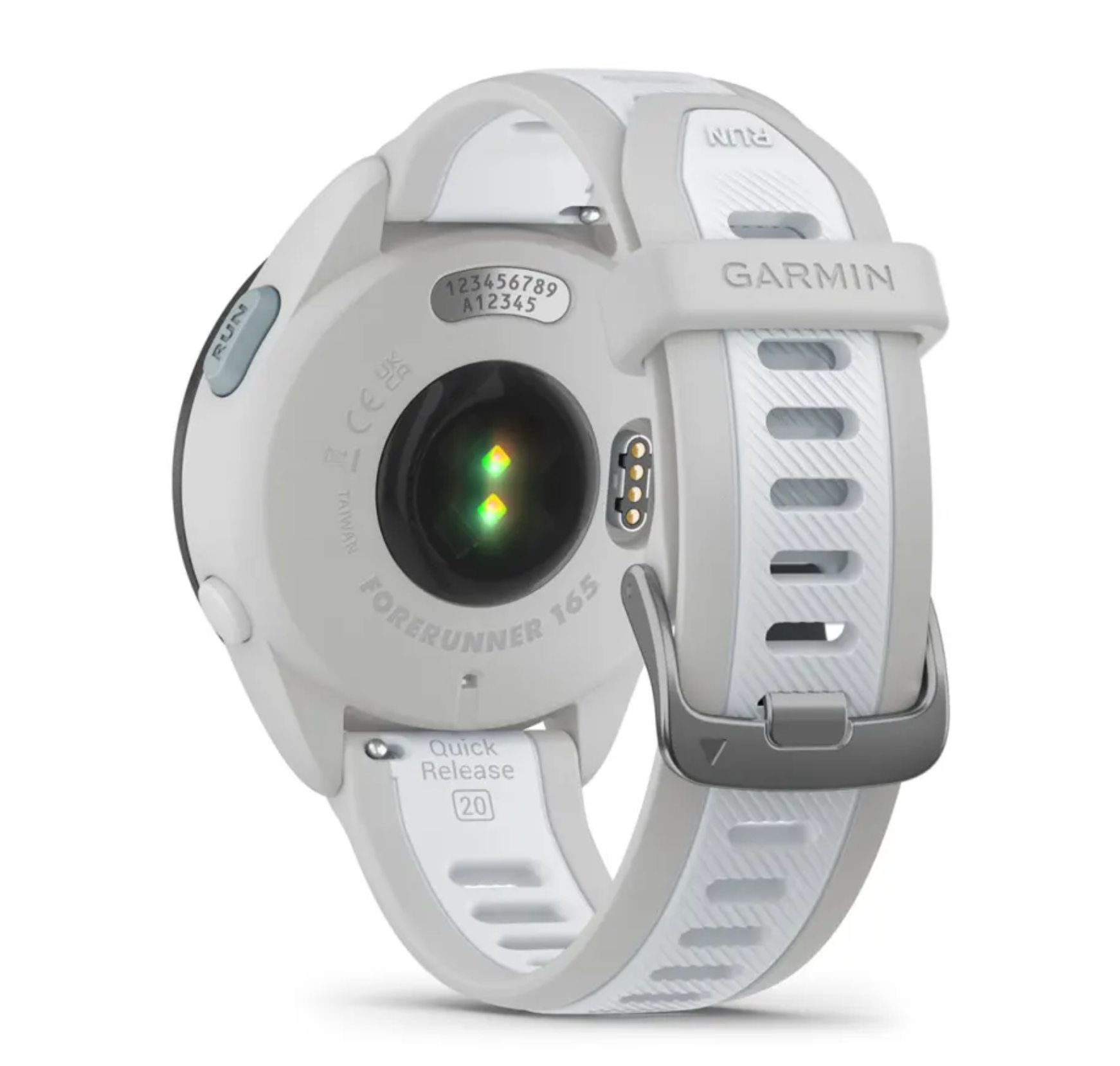 Garmin Forerunner 165 Music GPS Smartwatch - Mist Grey/Whitestone - Fitness Tracker with Music Storage, Heart Rate Monitor & Sleep Tracking - Perfect for Running, Cycling & Outdoor Activities