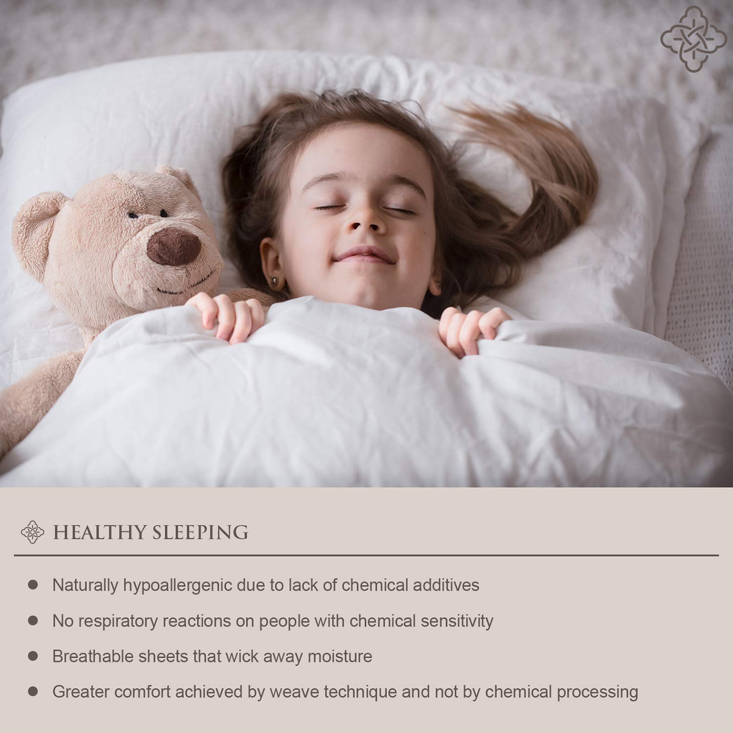 Bioweaves 100% Organic Cotton Twin Fitted Sheet - 300 Thread Count Sateen Weave, GOTS Certified, Deep Pocket | Hypoallergenic & Breathable for Baby Nursery, Guest Room & Dorm Bedding