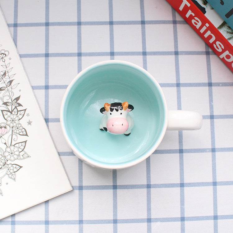 Creative 3D Coffee Mug - Unique Ceramic Cup for Home & Office Use - Perfect Gift for Coffee Lovers