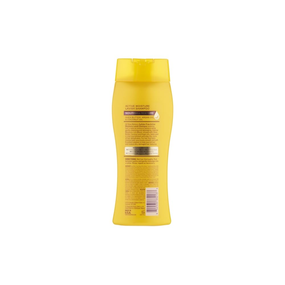 Motions Lavish Shampoo for Curly Hair - Pack of 4 (32oz Total) | Hydrating & Moisturizing Formula | Perfect for Natural Hair Care & Daily Use at Home or Salon