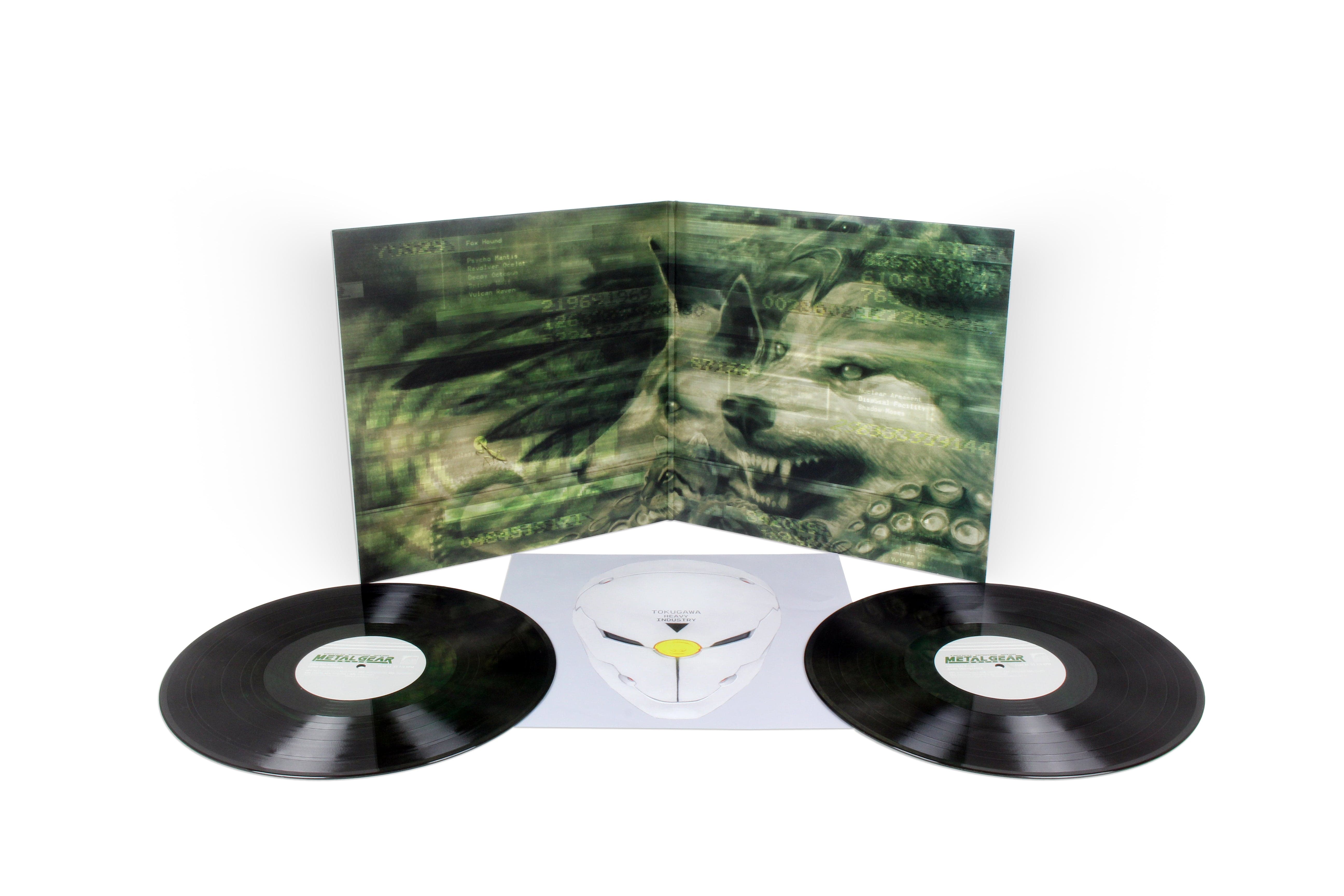 Metal Gear Solid Original Video Game Soundtrack 2XLP Vinyl Record - Limited Edition Collector's Item for Gaming Enthusiasts & Music Lovers - Perfect for Gaming Sessions, Movie Nights & Retro Music Collections