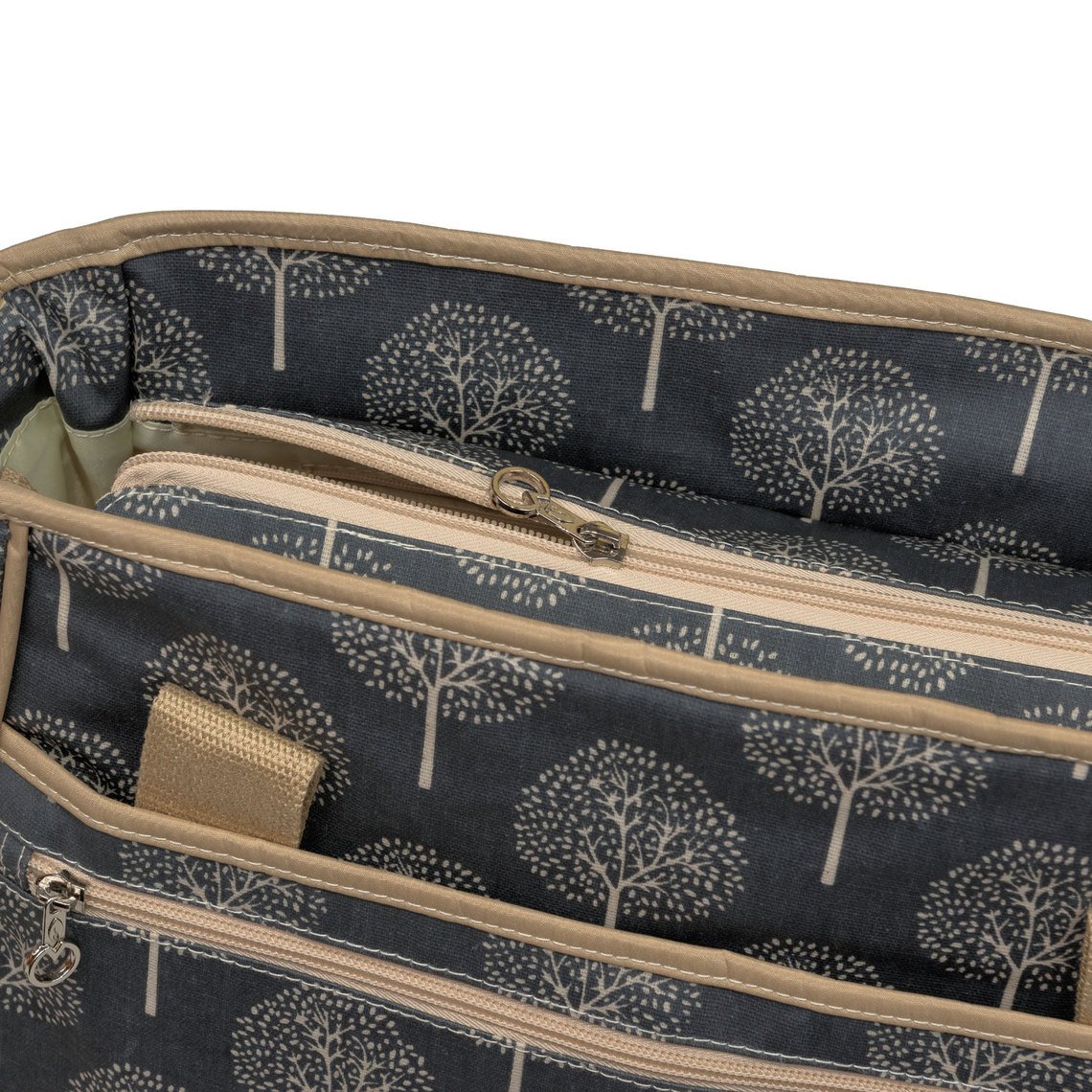 Roma Classic Baby Changing Bag with Cushioned Changing Mat & Wet Wipe Dispenser - Perfect for Diaper Changes On-The-Go, Travel, and Nursery Organization