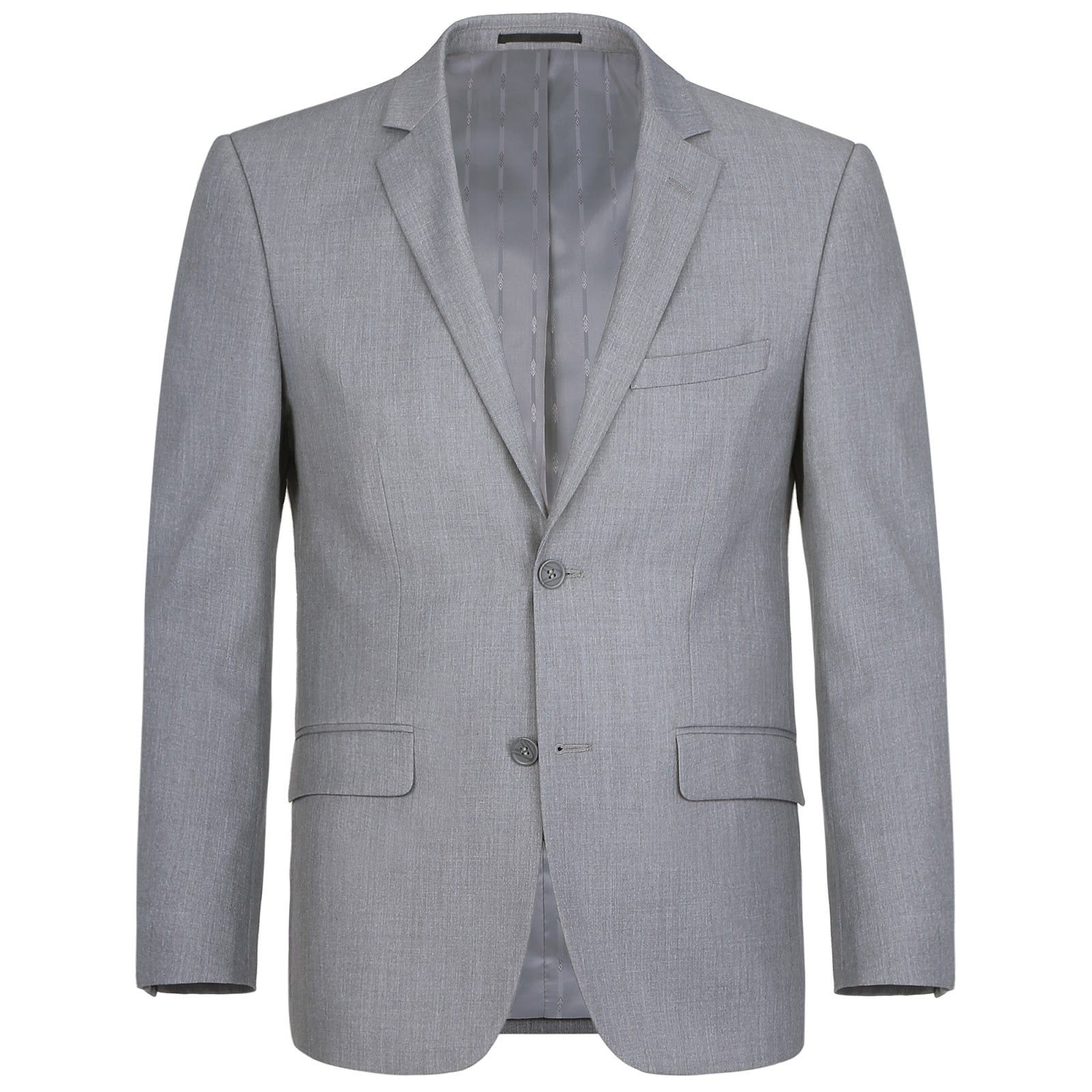 Alessandro Vitello by Renoir 2-Piece Slim Fit Single Breasted Suit for Men - Modern Business & Wedding Attire