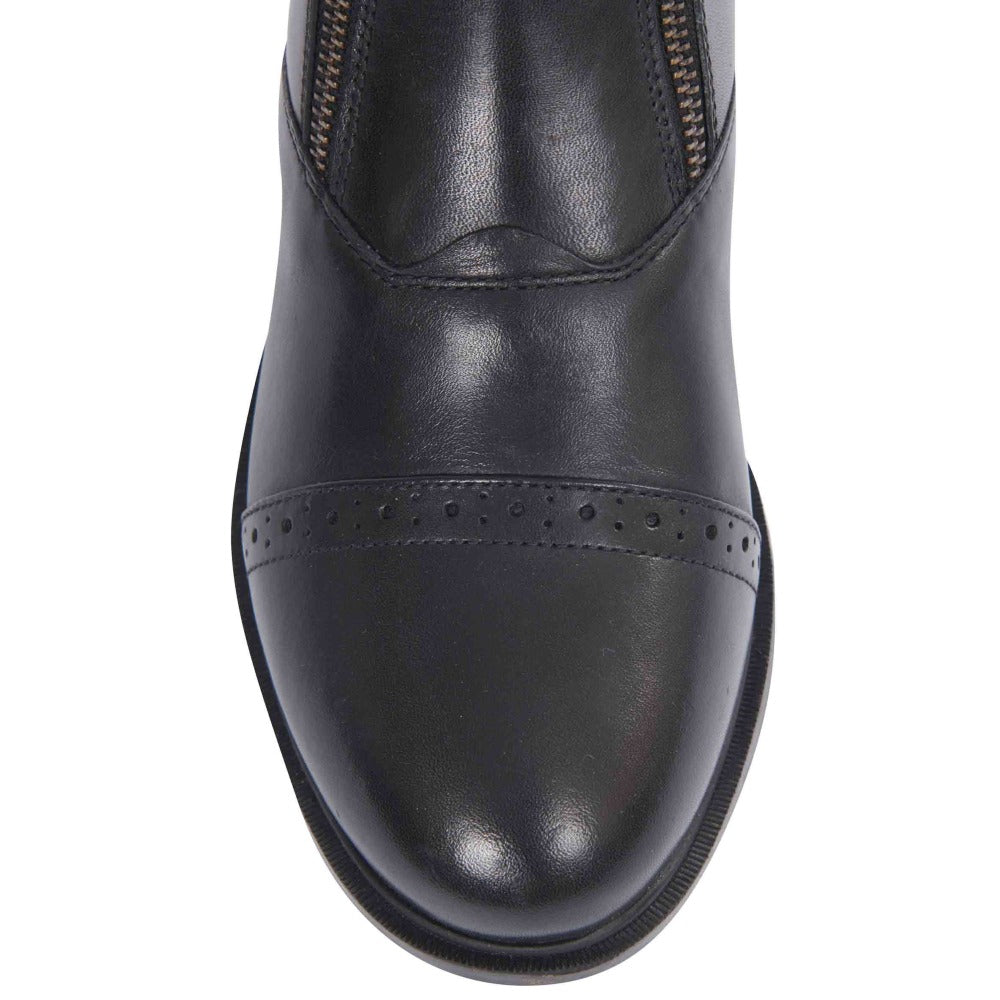 Dublin Evolution Double Zip Front Paddock Boots for Women - Equestrian Riding Boots with Side Zipper - Perfect for Horseback Riding, Barn Work & Outdoor Activities