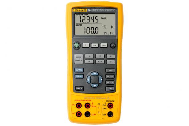 Fluke 724 Temperature Calibrator - Precision Industrial Thermometer for HVAC, Food Safety & Laboratory Use (Model: FLUKE724/APAC/EDC) | Item #5131125 | Ideal for Field Technicians, Quality Control & Calibration Labs
