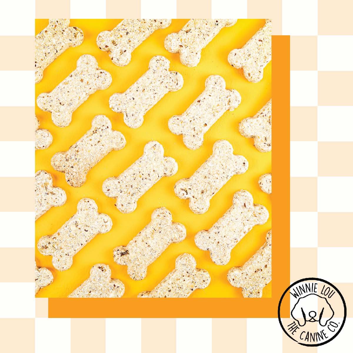 Organic Carrot Dog Treats USA Made - Healthy Tri-Colored Carrot & Applesauce Dog Biscuits - Human Grade, Locally Sourced from Colorado Farms (2-Pack) - Perfect for Training, Rewards & Digestive Health