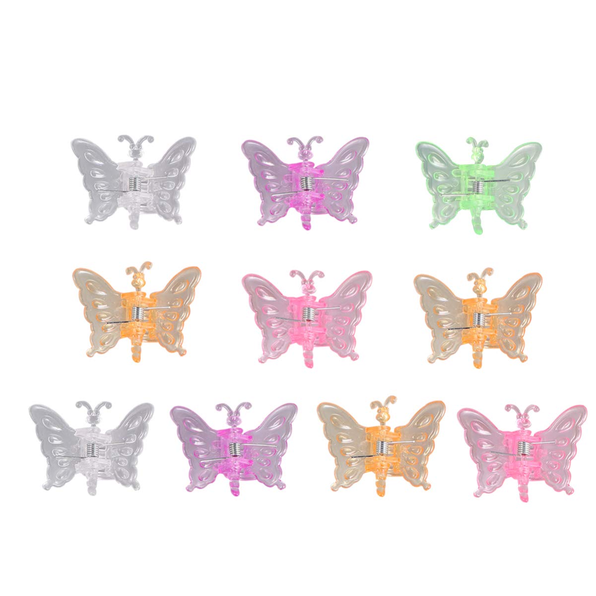 DOITOOL 30pcs Ladybug Shaped Garden Flower Clips - Plant Grafting Clamps, Vine Support Rings & Trellis Clips for Orchid Bonsai, Stem Support - Perfect for Indoor/Outdoor Gardening, Greenhouse & Plant Training