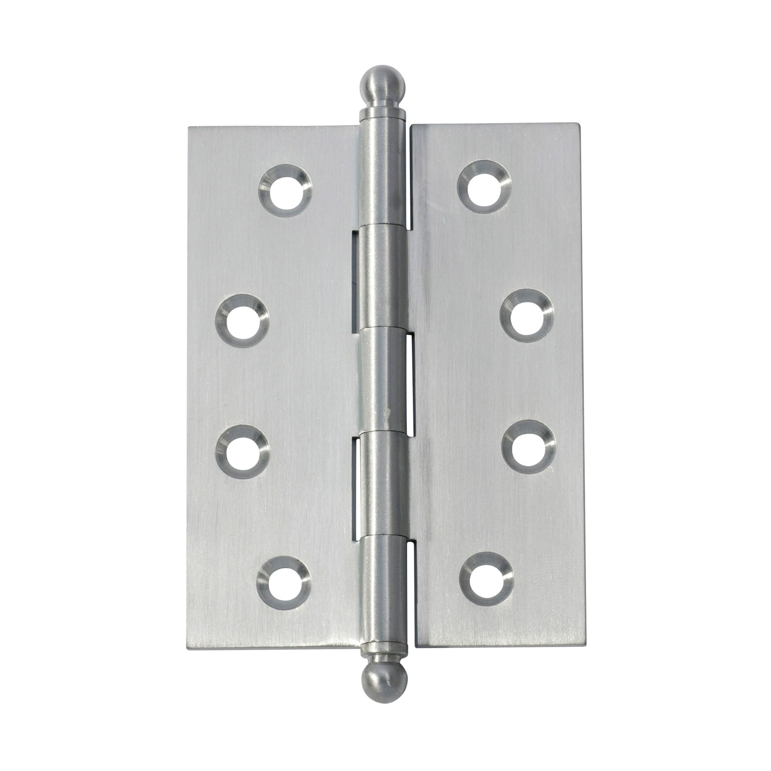 2778 Hinge Loose Pin Satin Chrome H100xW75mm - Cabinet Door Hinges for Kitchen, Bathroom & Furniture Installation
