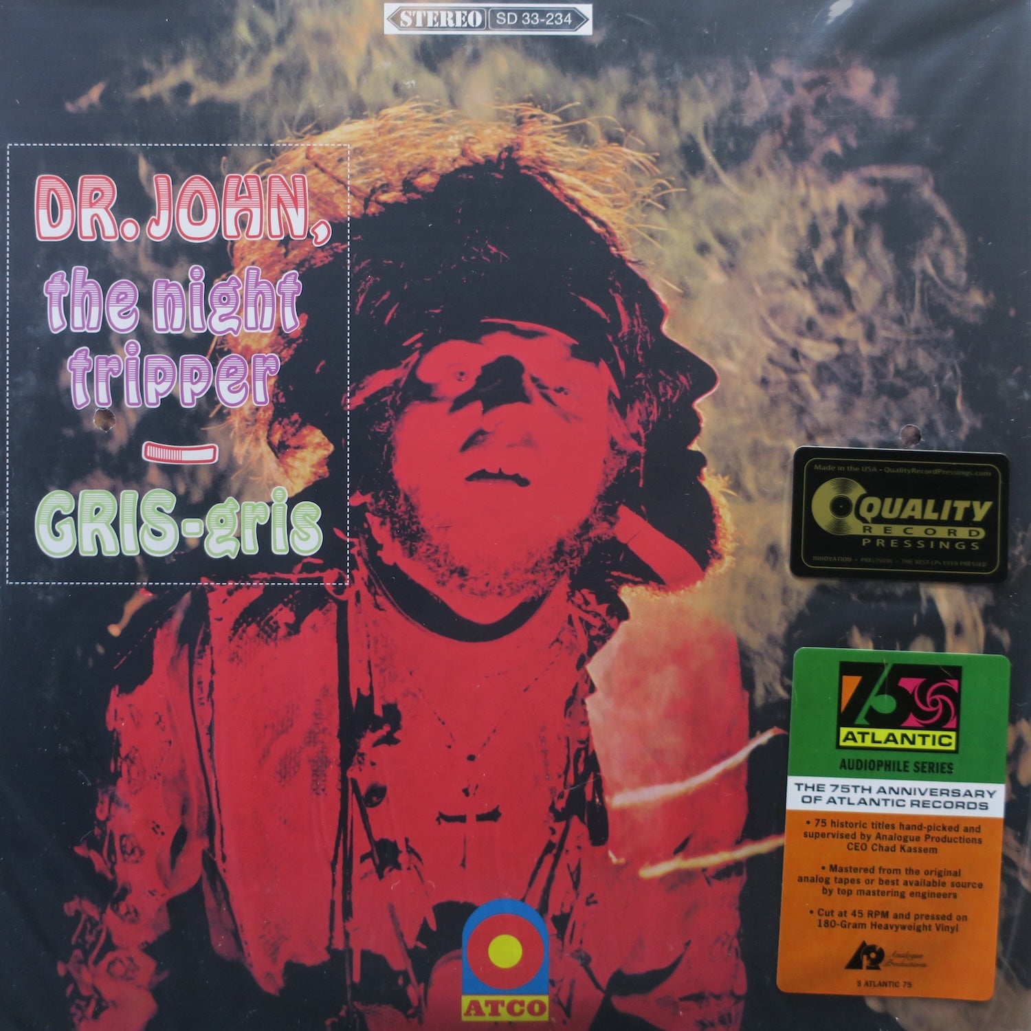 DR JOHN 'Gris Gris' Analogue Productions 45rpm 180g Vinyl 2LP - Premium Audiophile Edition for Record Collectors & Music Enthusiasts - Perfect for Home Listening & Vinyl Collections