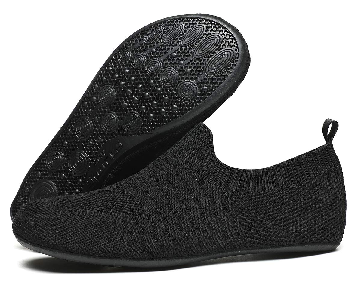 SLIPVEL Lightweight House Slippers - Non-Slip Indoor Home Yoga Shoes for Women & Men - Perfect for Relaxing at Home, Yoga Practice & Comfortable Lounging