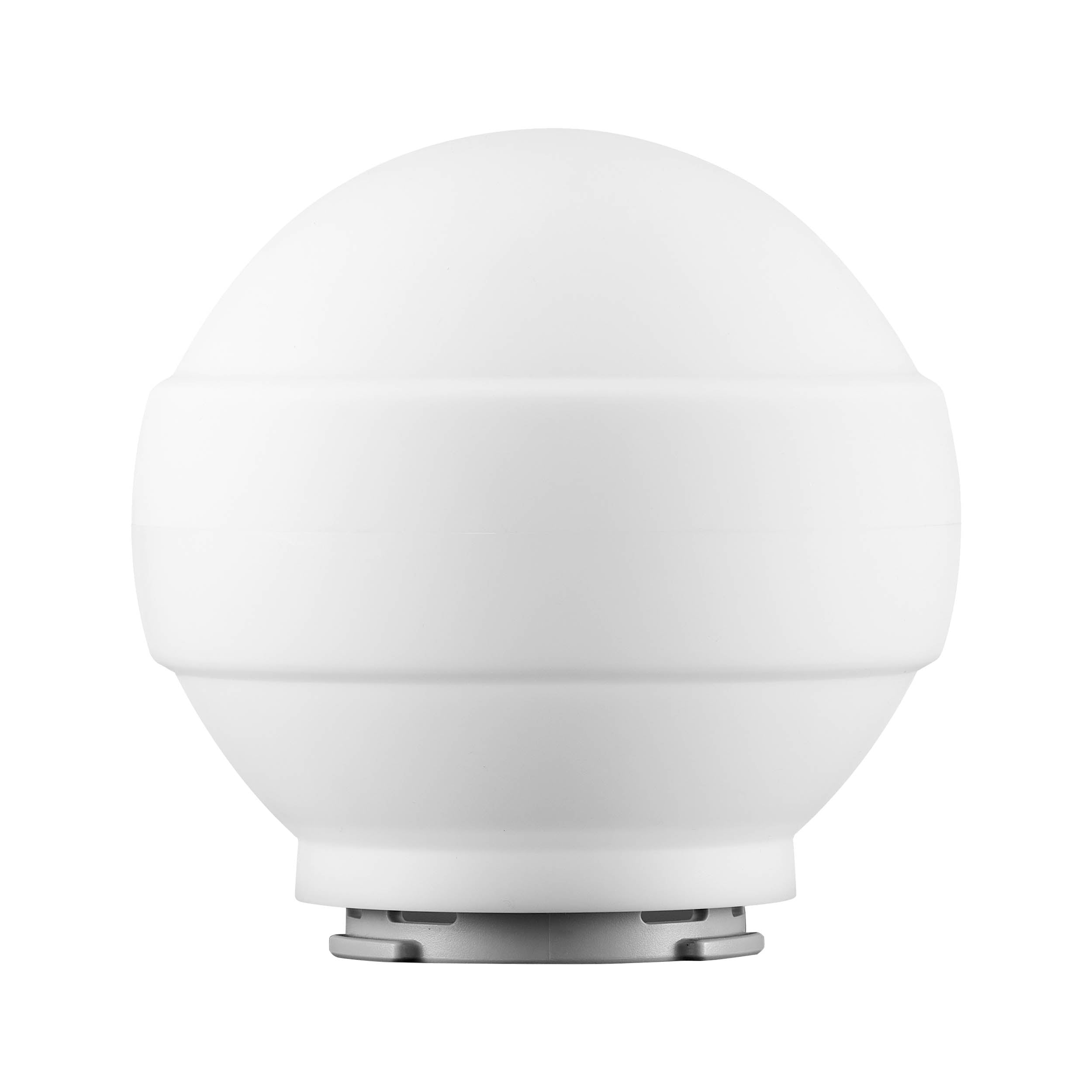 ML CD15 Silicone Rubber Omni-Directional Diffusion Sphere - Professional Lighting Accessory for Photography, Videography & Studio Lighting (Weatherproof & Durable) - Perfect for Soft Light Diffusion in Portraits, Product Shots & Film Sets