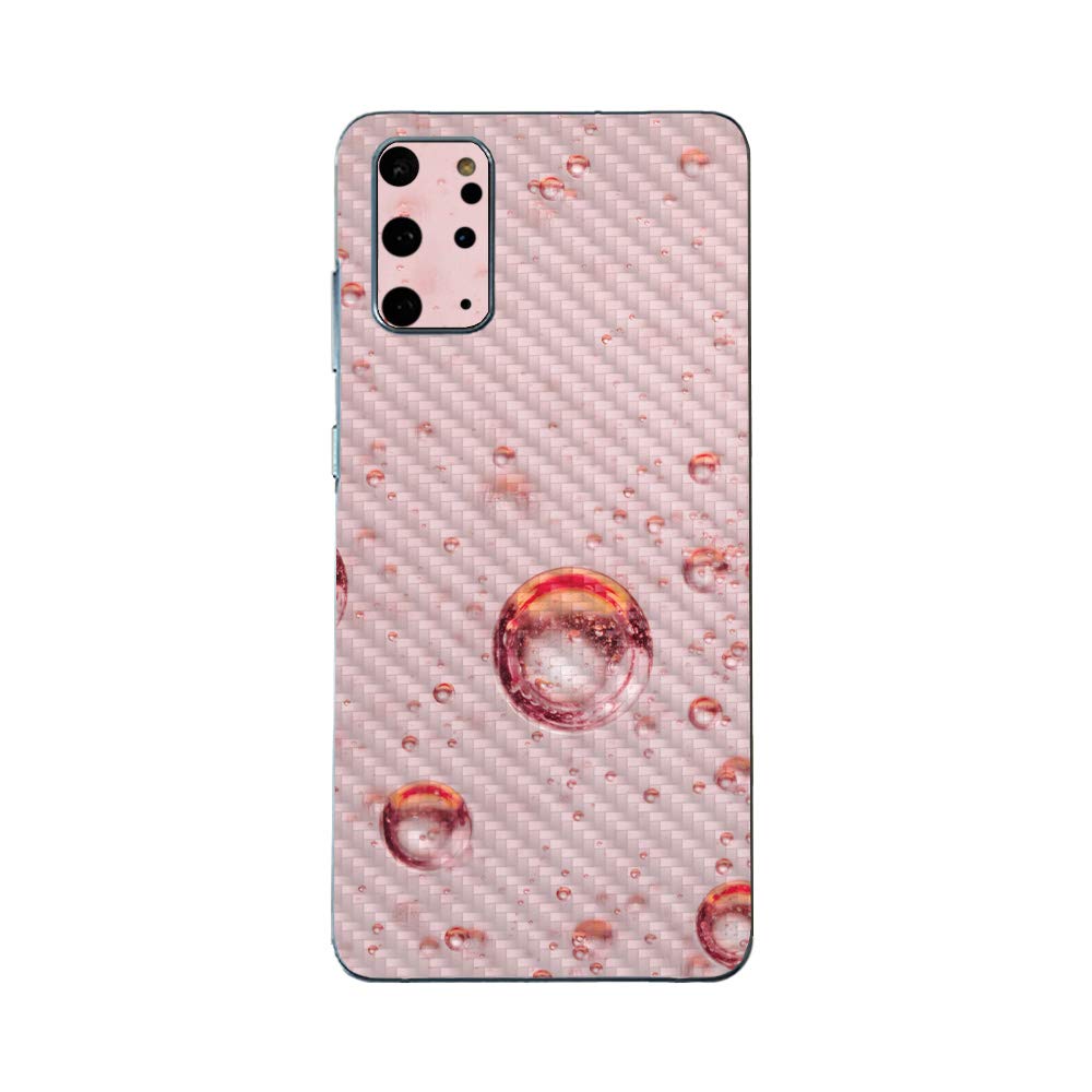 Premium Carbon Fiber Skin for Samsung Galaxy S20 Plus - Champagne Bubbles Design | Protective & Durable Textured Cover | Easy Application | Made in USA | Perfect for Daily Use, Travel & Outdoor Protection
