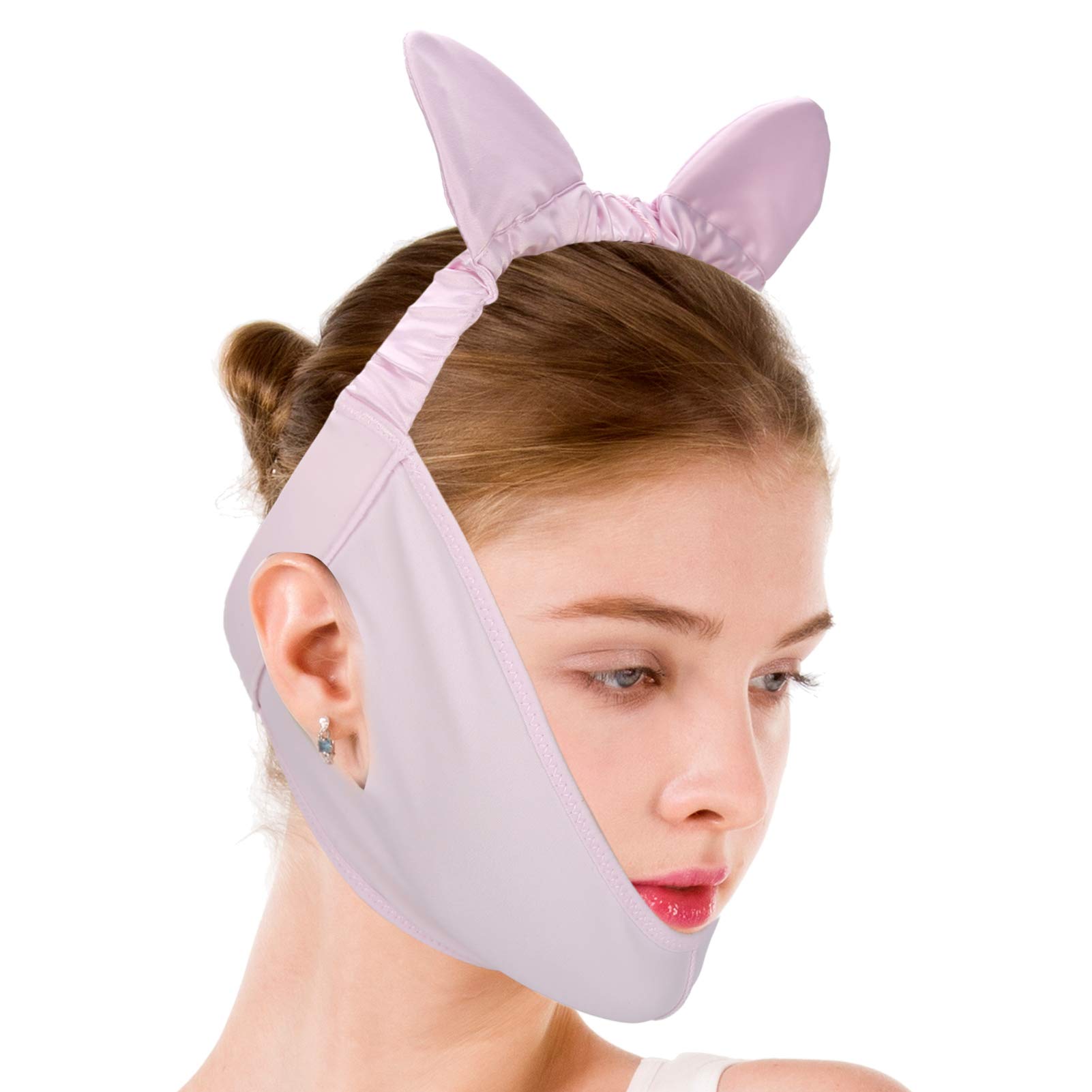 **Facial Lifting Slimming Belt - Double Chin Reducer & Anti-Wrinkle Face Mask for V-Shape Lift | Wellness & Stress Relief | Perfect for Home Spa, Travel, and Skincare Routine**
