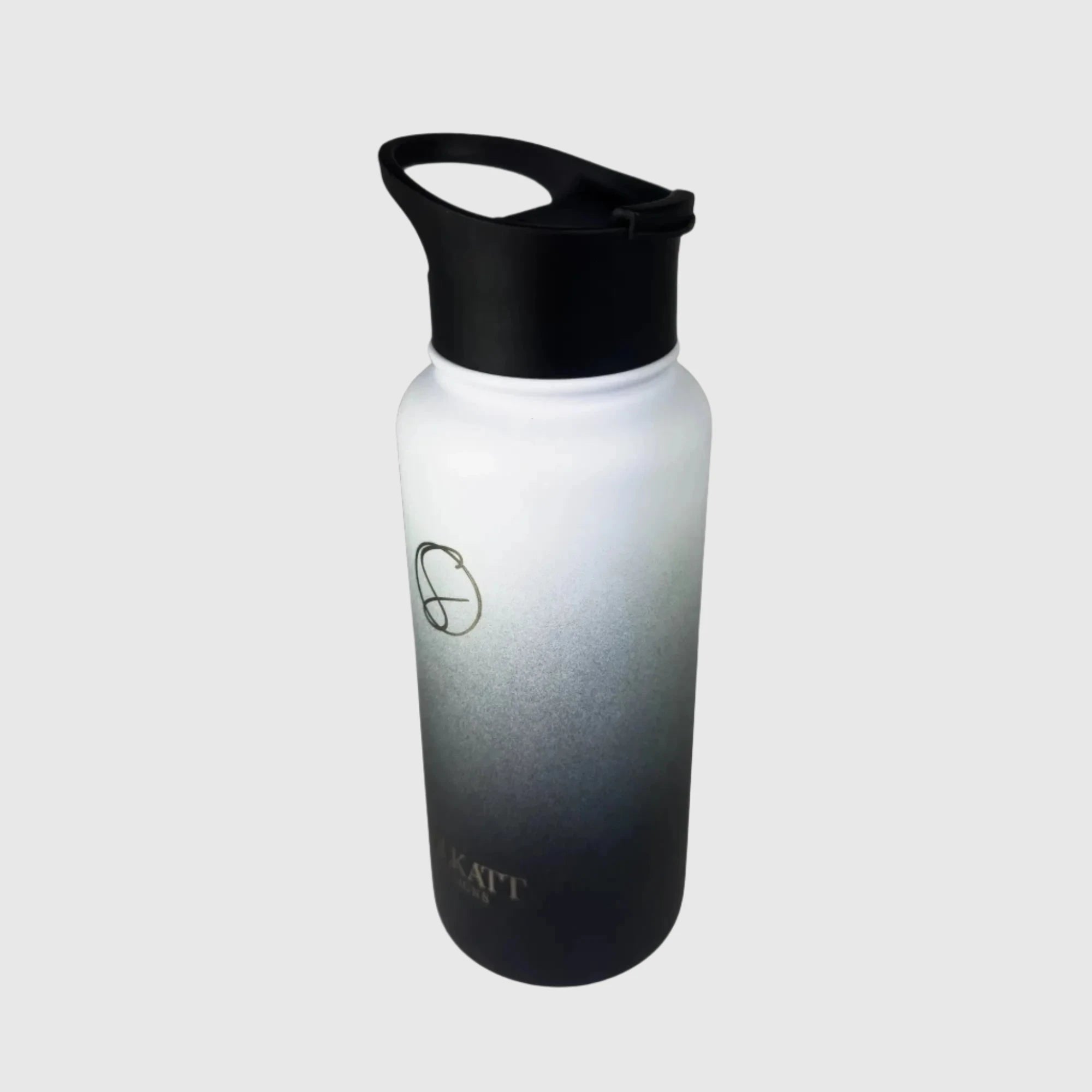 Premium 32oz Stainless Steel Insulated Water Bottle - Midnight Black - Keeps Drinks Cold 24Hrs/Hot 12Hrs - Perfect for Hiking, Gym & Outdoor Adventures