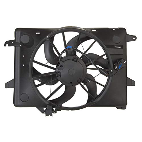 RADIATOR FAN FO3115121 Replacement for 2000-2002 Ford Crown Victoria, Lincoln Town Car & Mercury Grand Marquis - Perfect for Engine Cooling System Repair & Maintenance