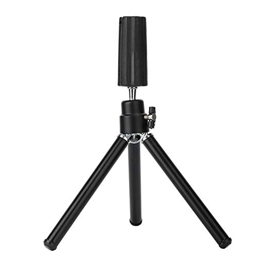 Adjustable Metal Tripod Stand for Hair Mannequin Head - Professional Wig Display Holder for Salon Training, Styling Practice & Hairdressing Model - Perfect for Salon, Cosmetology School & Home Hair Styling Practice