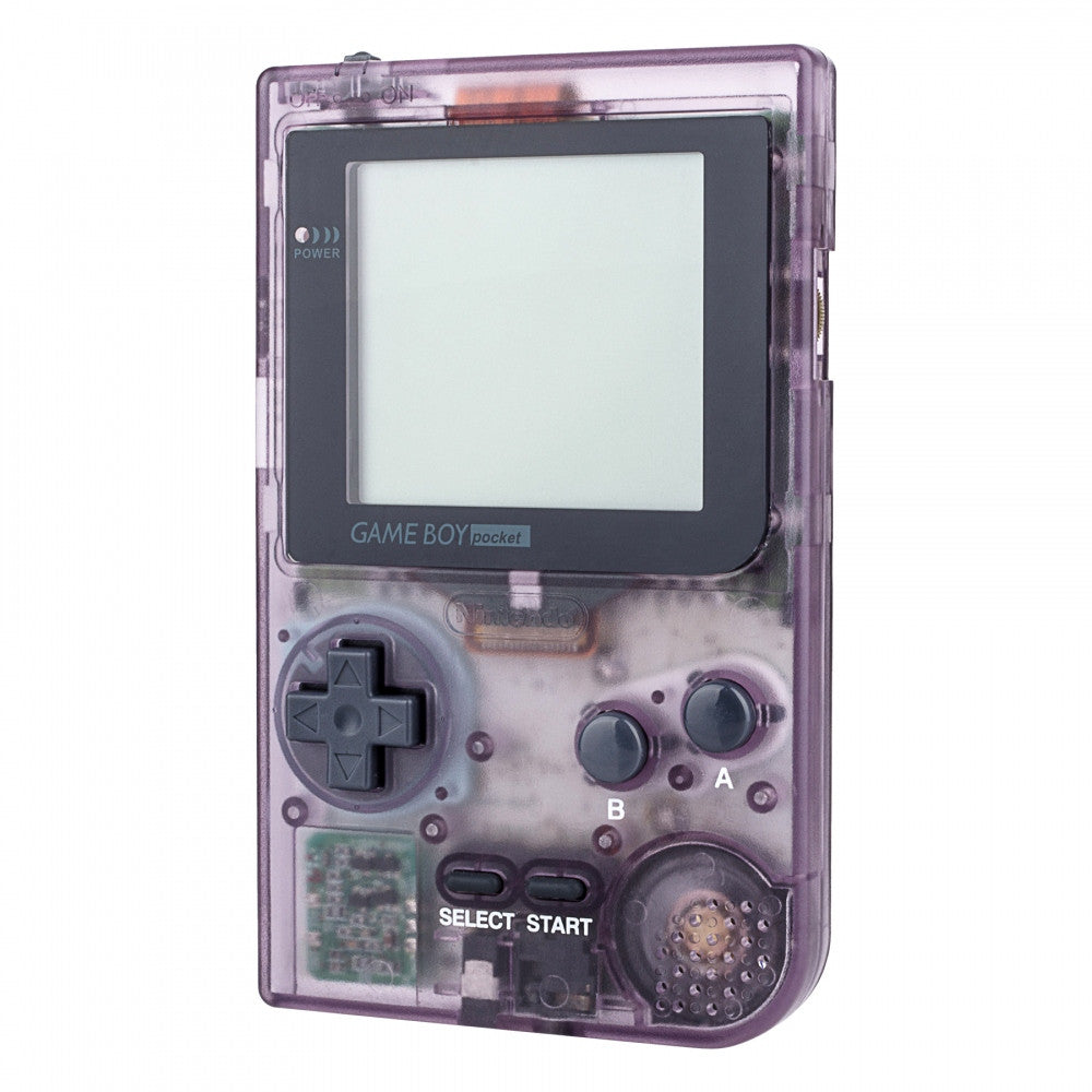 eXtremeRate Grey Plastic Protective Lens Screen for GameBoy Pocket GBP - Replacement LCD Cover for Game Boy Pocket Console - Perfect for Gaming Protection & Display Enhancement