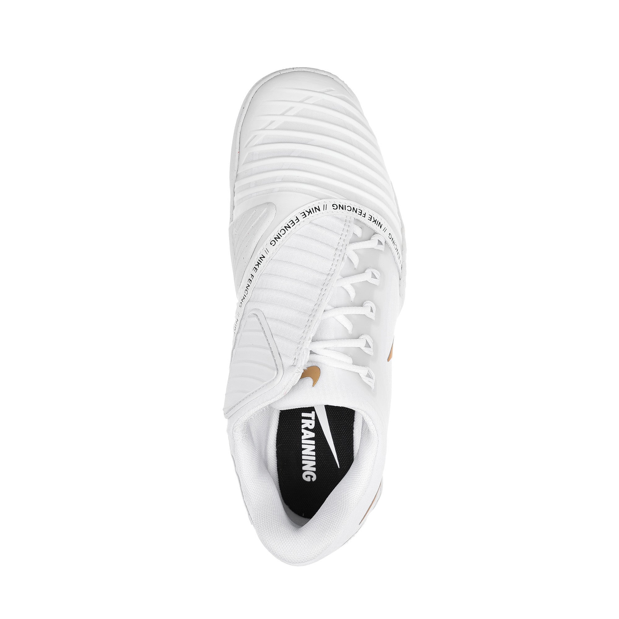 Nike Balestra II Basketball Shoes - White/Gold - High-Performance Court Sneakers for Men & Women - Perfect for Indoor & Outdoor Games, Training, and Casual Wear