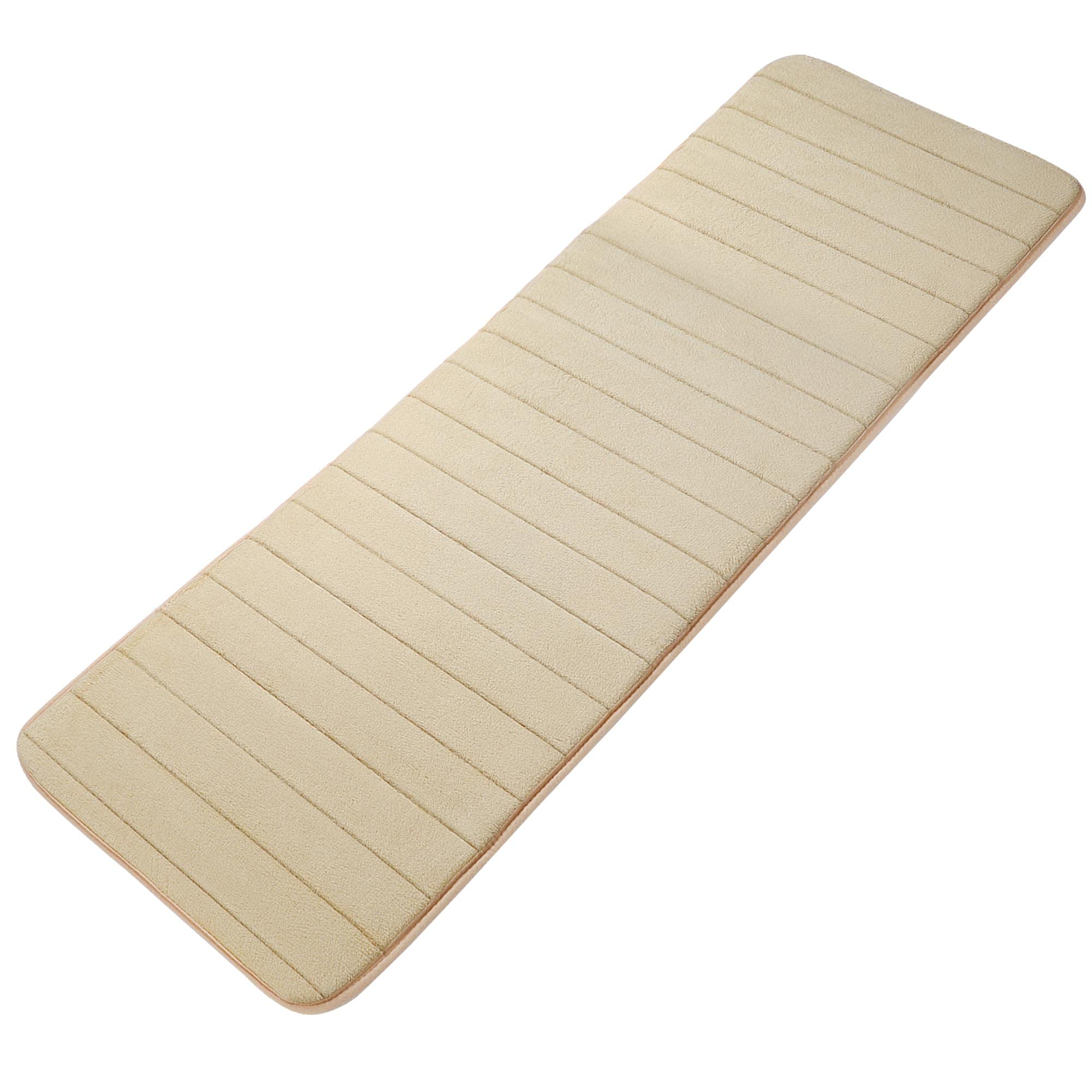 Premium Memory Foam Bath Mat - Super Absorbent Non-Slip Kitchen Rug - Soft Comfortable Floor Mat for Bathroom & Kitchen - 24