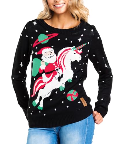Santa Unicorn (Black) Style a