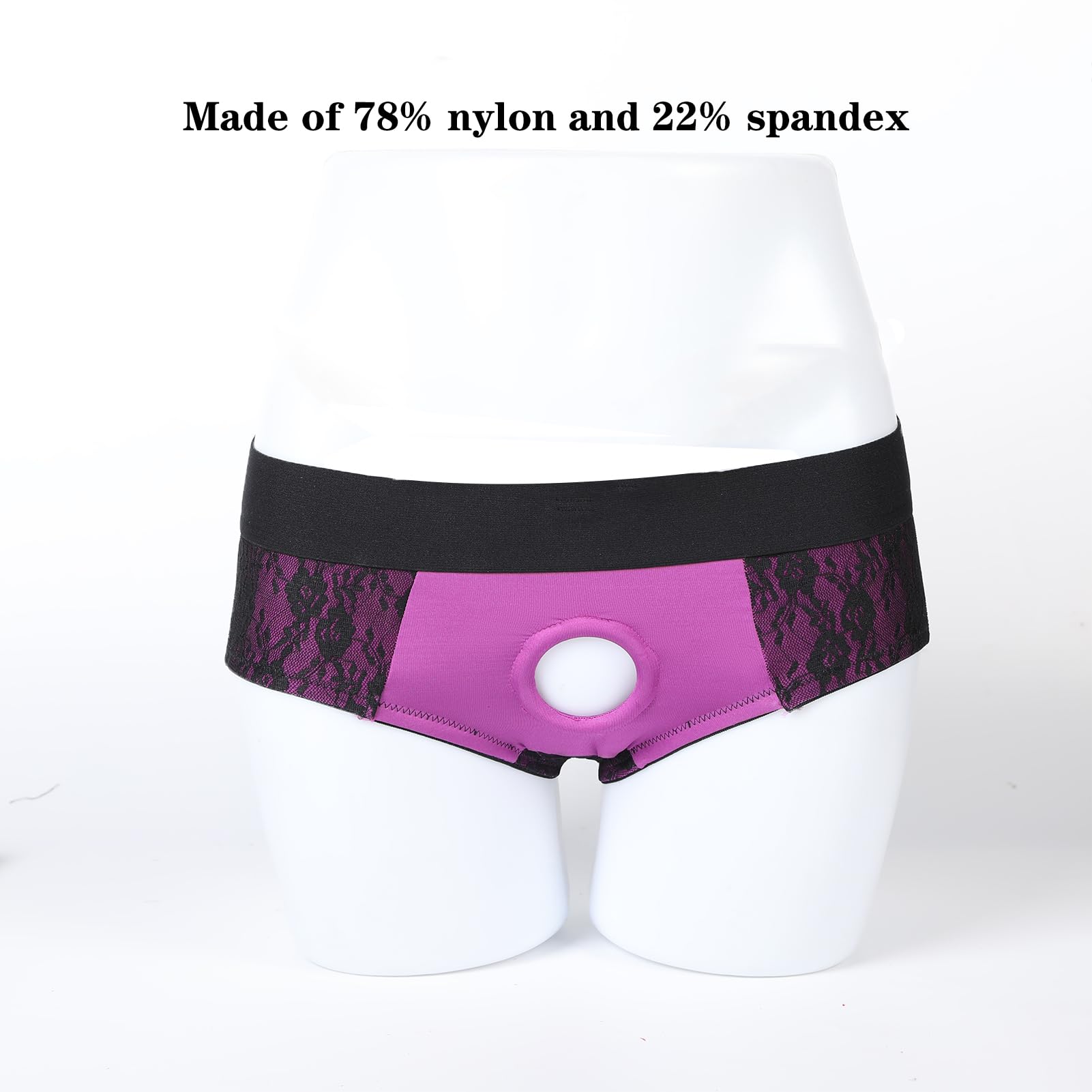**Strap-On Underwear Harness for Men & Women - Adjustable Strapon Panties, Boxers & Briefs - Perfect for Role Play, BDSM & Couples Fun**
