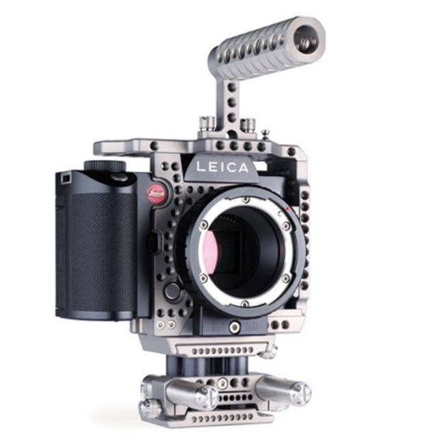 LockCircle Full Metal Jacket System with MJ BasePlate, Cine Block, Top Handle & Multi-Port Hot Shoe - Durable Camera Rig for DSLR Filmmaking, Vlogging & Professional Video Production