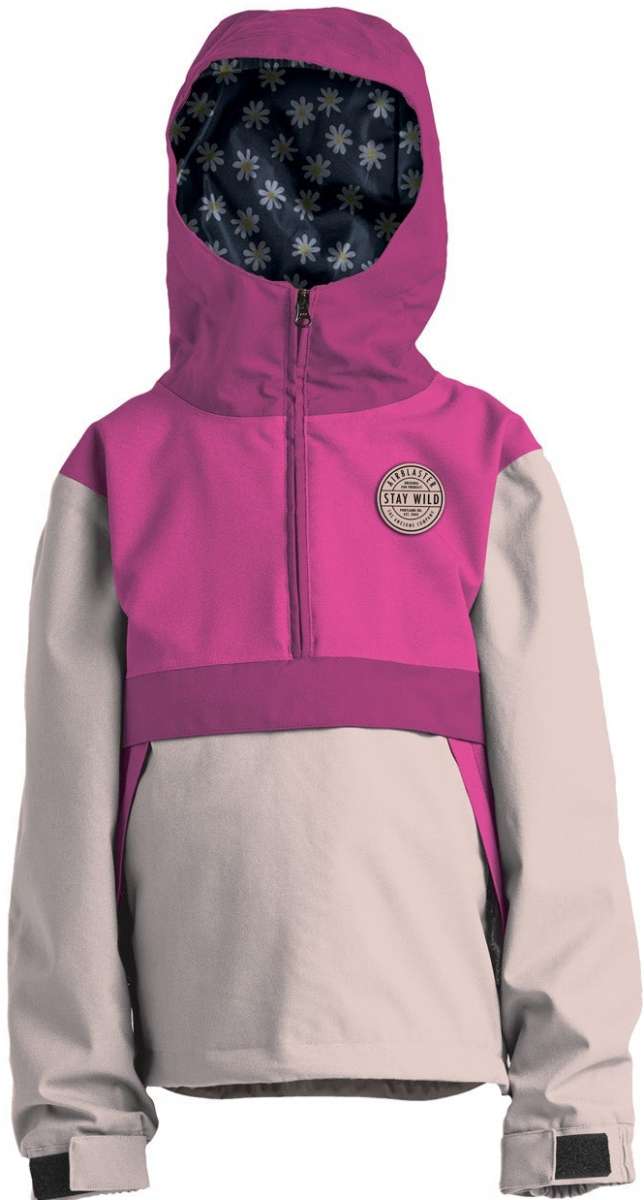 Airblaster Junior's Trenchover Pullover Shell Jacket 2023 - Waterproof & Lightweight Kids Outerwear for Skiing, Snowboarding & Winter Adventures