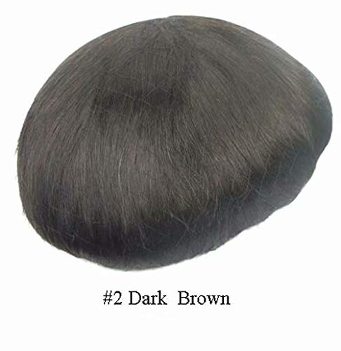 Natural Looking Men's Toupee - 10x8