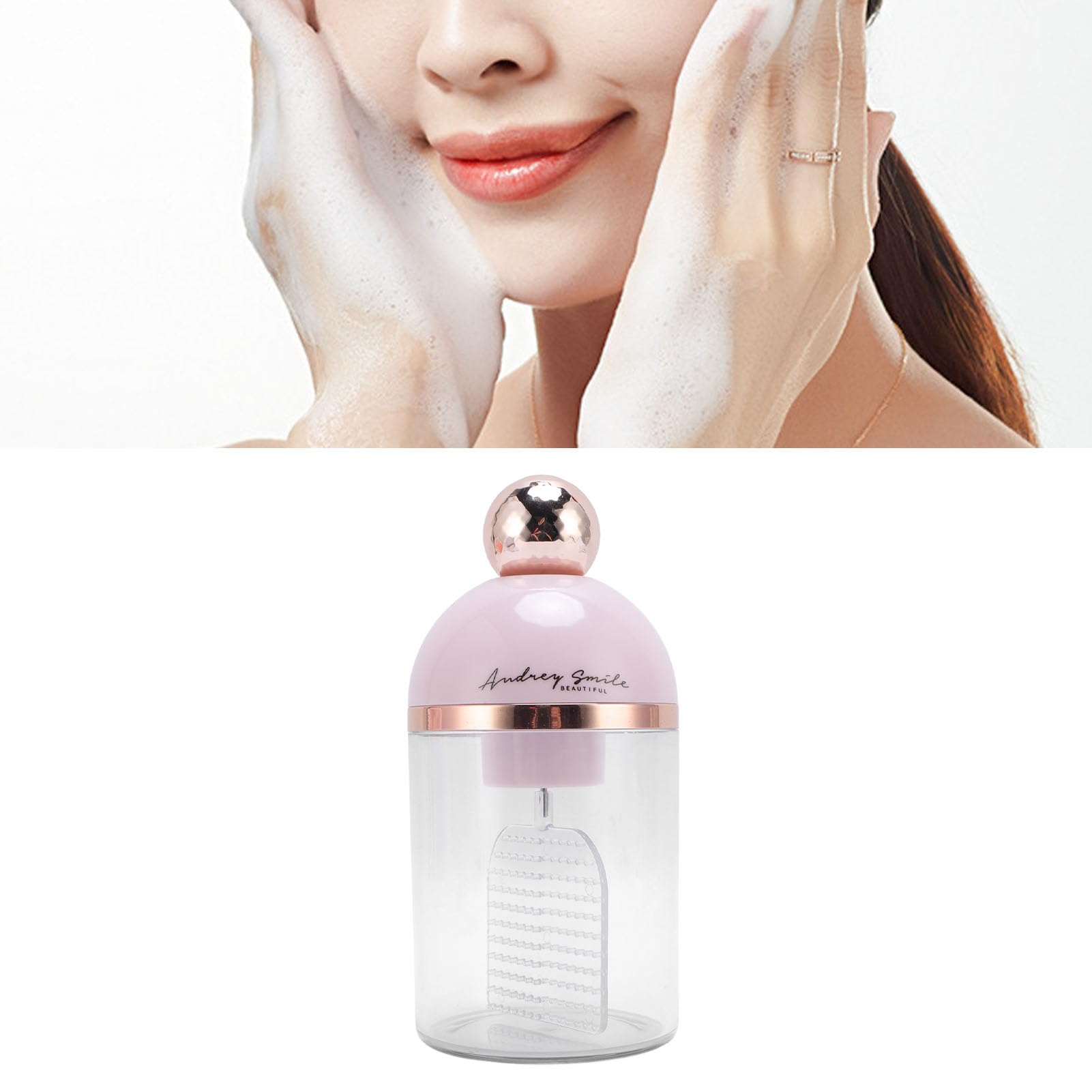 Electric Face Foam Maker for Deep Cleansing - Rich Lather Facial Cleanser, Marshmallow Whip Maker & Travel Skin Care Tool | Perfect for Daily Skincare Routine & Spa-like Experience at Home
