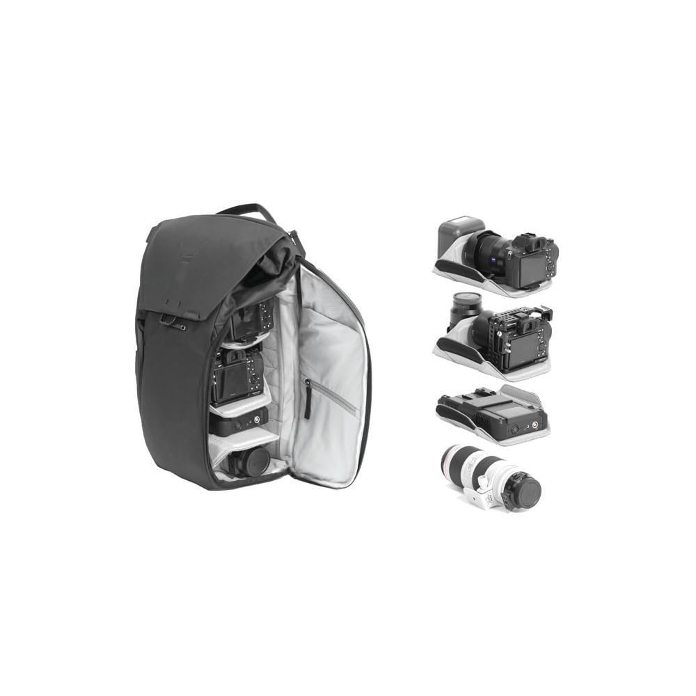 Peak Design Everyday Backpack V3 30L - Waterproof Camera Bag & Laptop Backpack with Tablet Sleeve - Perfect for Travel, Photography & Commuting - BEDB-30-BK-3 (Black)