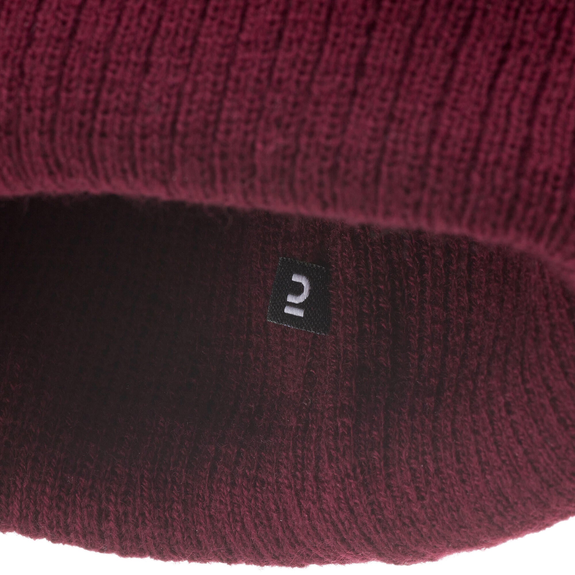 Wedze Fisherman Knit Beanie - Warm Winter Hat for Men & Women - Soft Acrylic Wool Blend - Perfect for Skiing, Hiking & Outdoor Activities