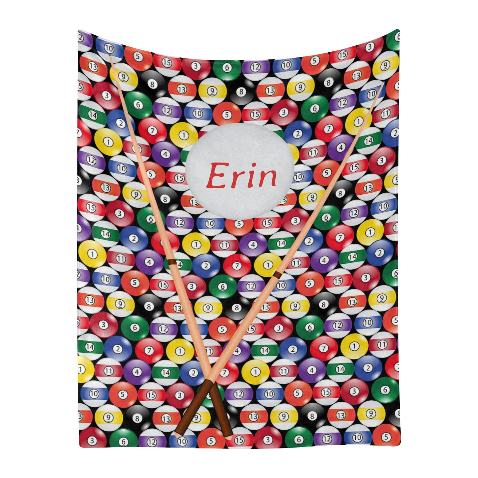 Personalized Baby Blanket with Name - Soft Fleece Swaddling Blanket 30