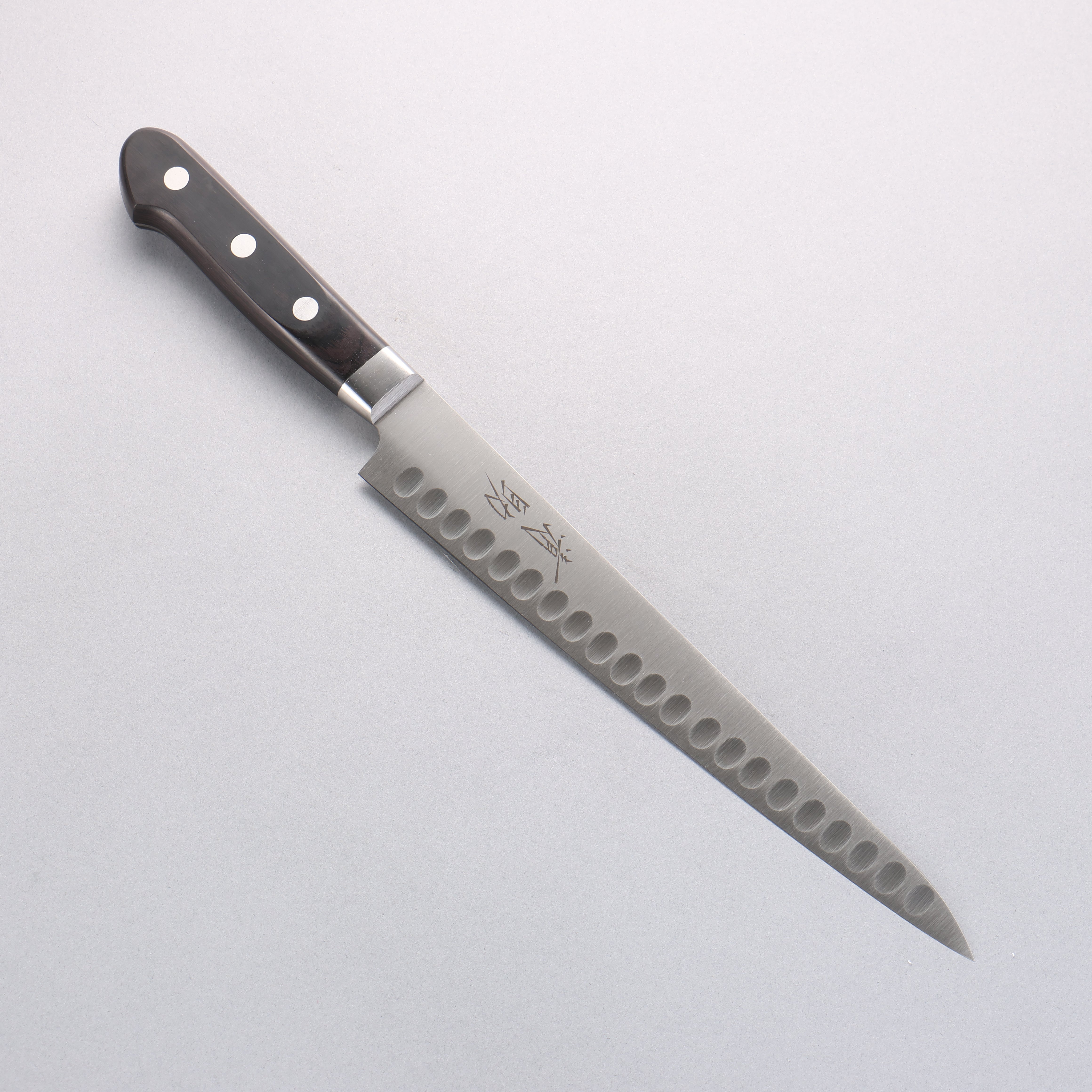 Premium Swedish Steel Sujihiki Knife 240mm - Black Pakkawood Handle - Perfect for Slicing Salmon, Sushi & Delicate Meats - Professional Chef & Home Cooking Essential