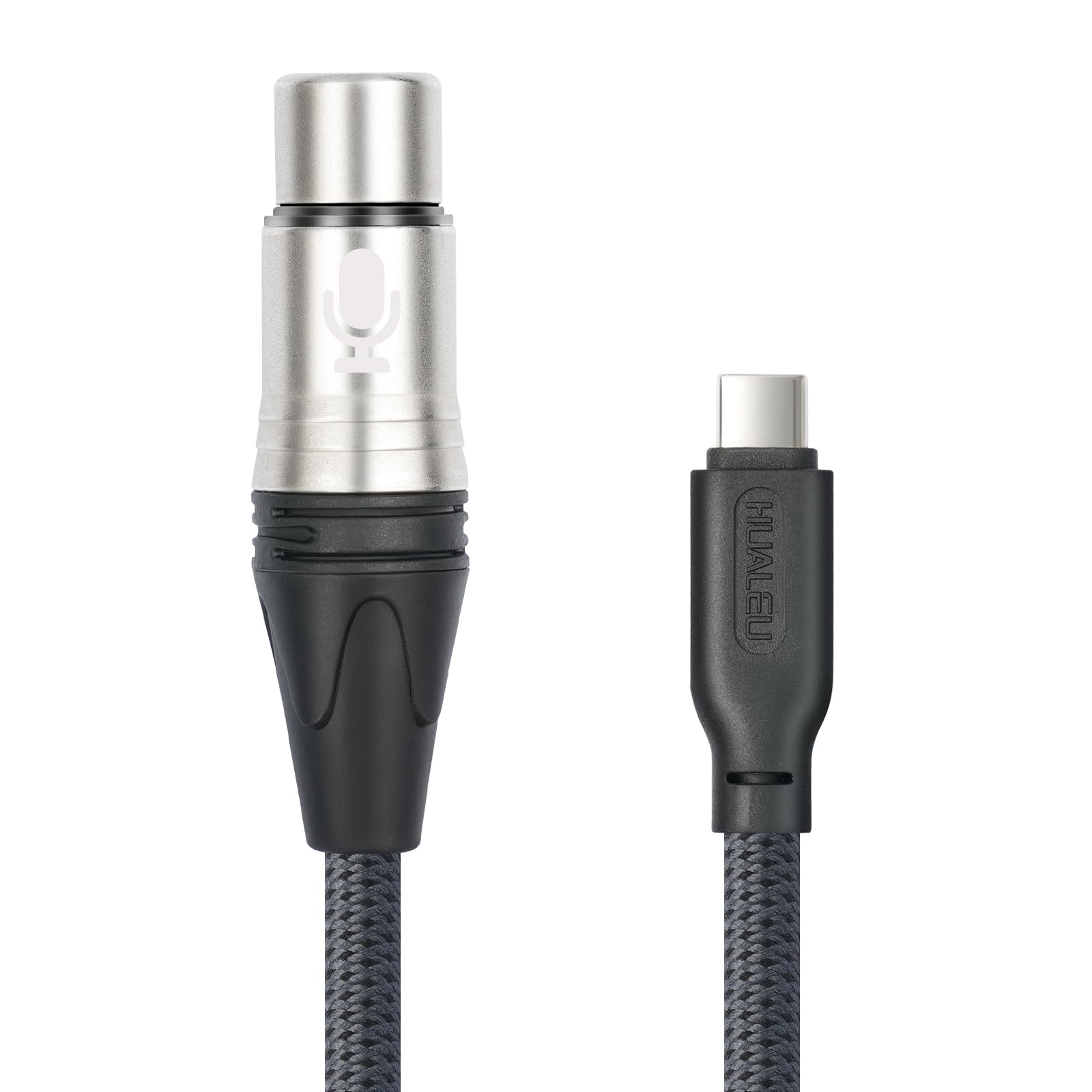 3.3FT Female XLR to USB C Microphone Cable - Professional Audio Connector for Dynamic Mics, iPhone 15, iPad, Laptop & Tablet - Perfect for Podcasting, Live Streaming & Home Recording