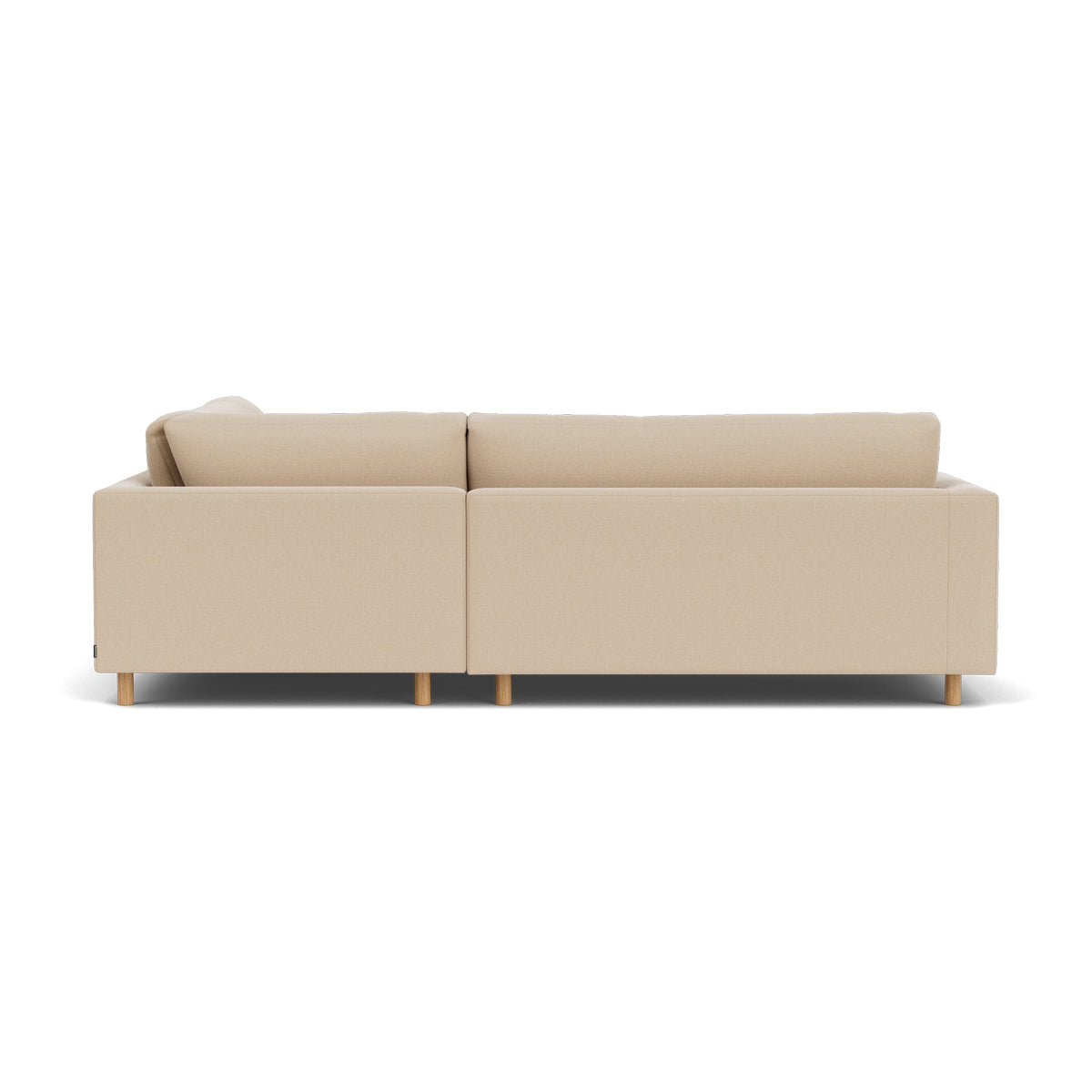 Douglas Fabric Right Corner Sofa - Modern L-Shaped Sectional Couch for Living Room, Small Spaces & Apartments | Comfortable Upholstered Furniture for Family Gatherings & Movie Nights