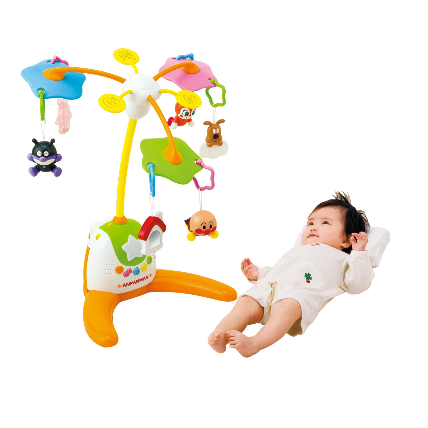 Anpanman Merry Sound Toy for Babies - Cute & Interactive with Fun Sounds, Perfect for Playtime & Soothing Crying Infants