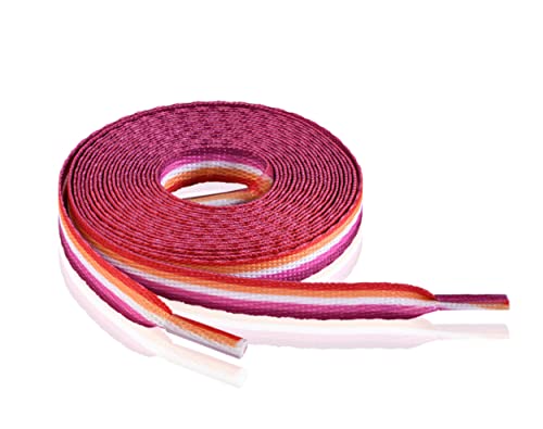 Lesbian Sunset Pride Shoe Laces