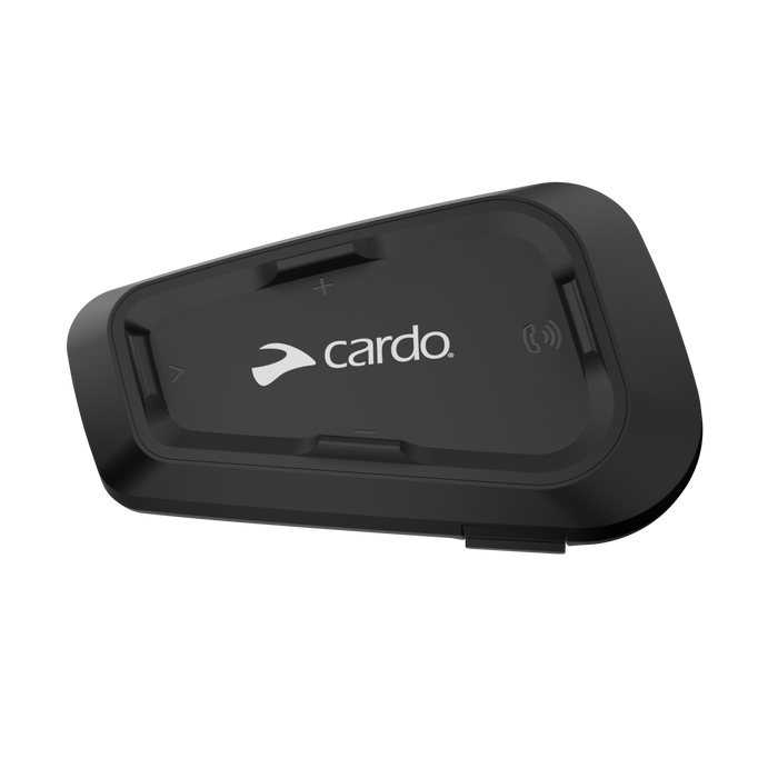 Cardo Spirit Duo Bluetooth Motorcycle Helmet Communication System - Wireless Intercom for Riders, Hands-Free Calling & Music - Perfect for Group Rides, Commuting & Adventure Motorcycling