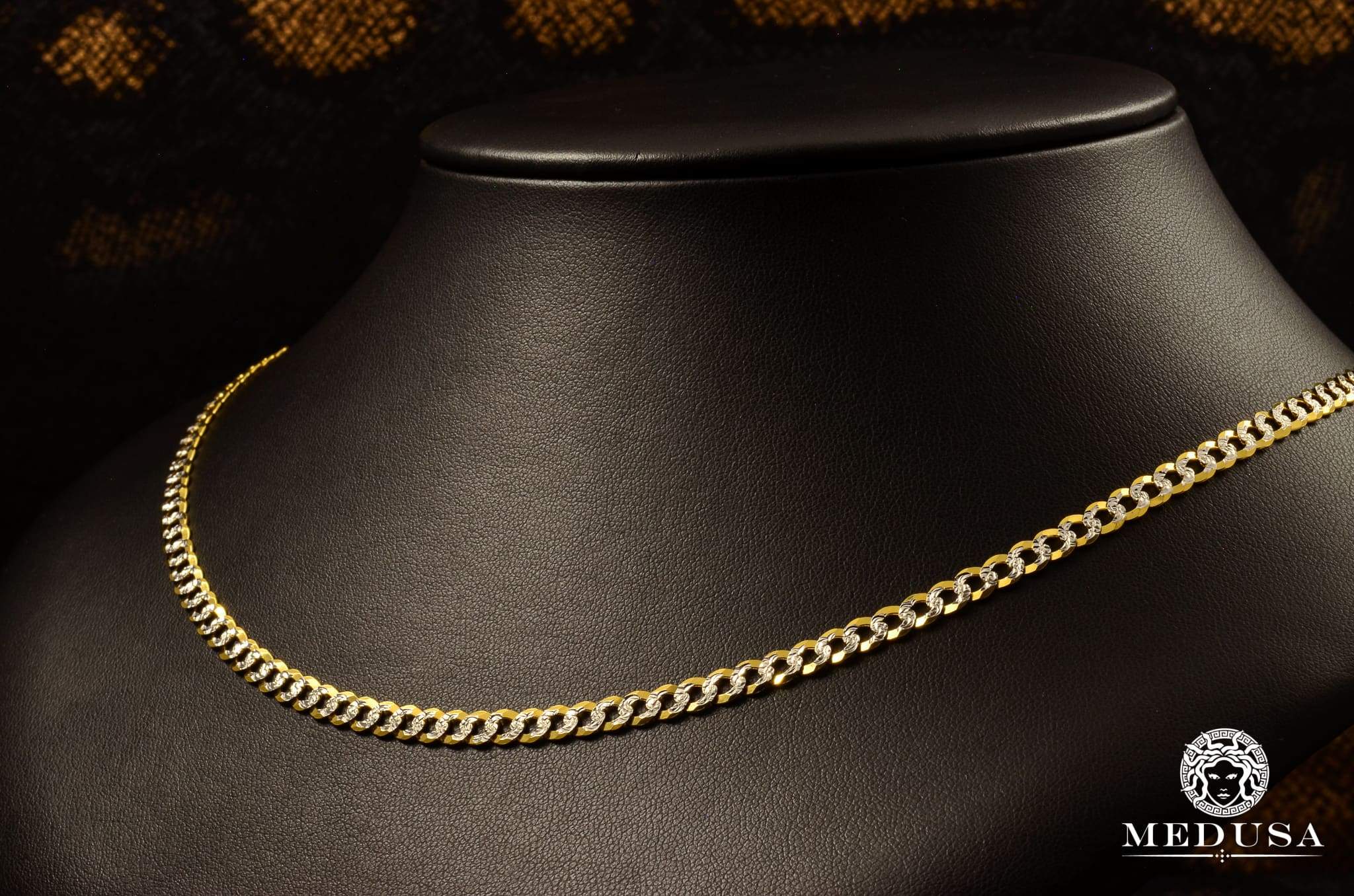 5mm Flat Curb Chain Necklace - Diamond Cut Stainless Steel Jewelry for Women & Men - Perfect for Layering, Everyday Wear & Gift Giving