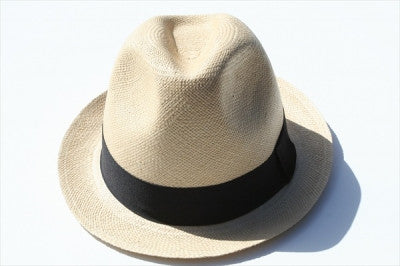 Stylish Panama Hat for Men & Women - Breathable Trilby Summer Hat with Adjustable Band - Perfect for Beach, Travel, and Outdoor Activities